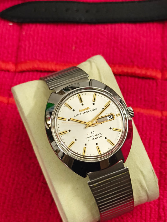 HMT Kanchan De Luxe Vintage Automatic Vintage Watch IOL Long Service Award Edition