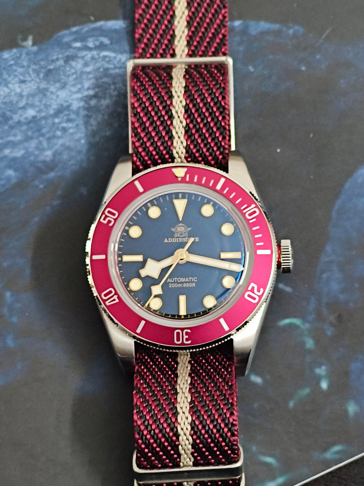 Addiesdive Automatic Three Hands BB58 Tribute, Brand New In Box
