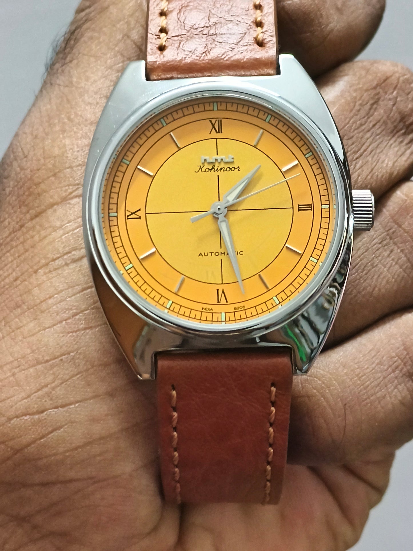 HMT Project 70 Kohinoor Automatic Limited Edition Amber
