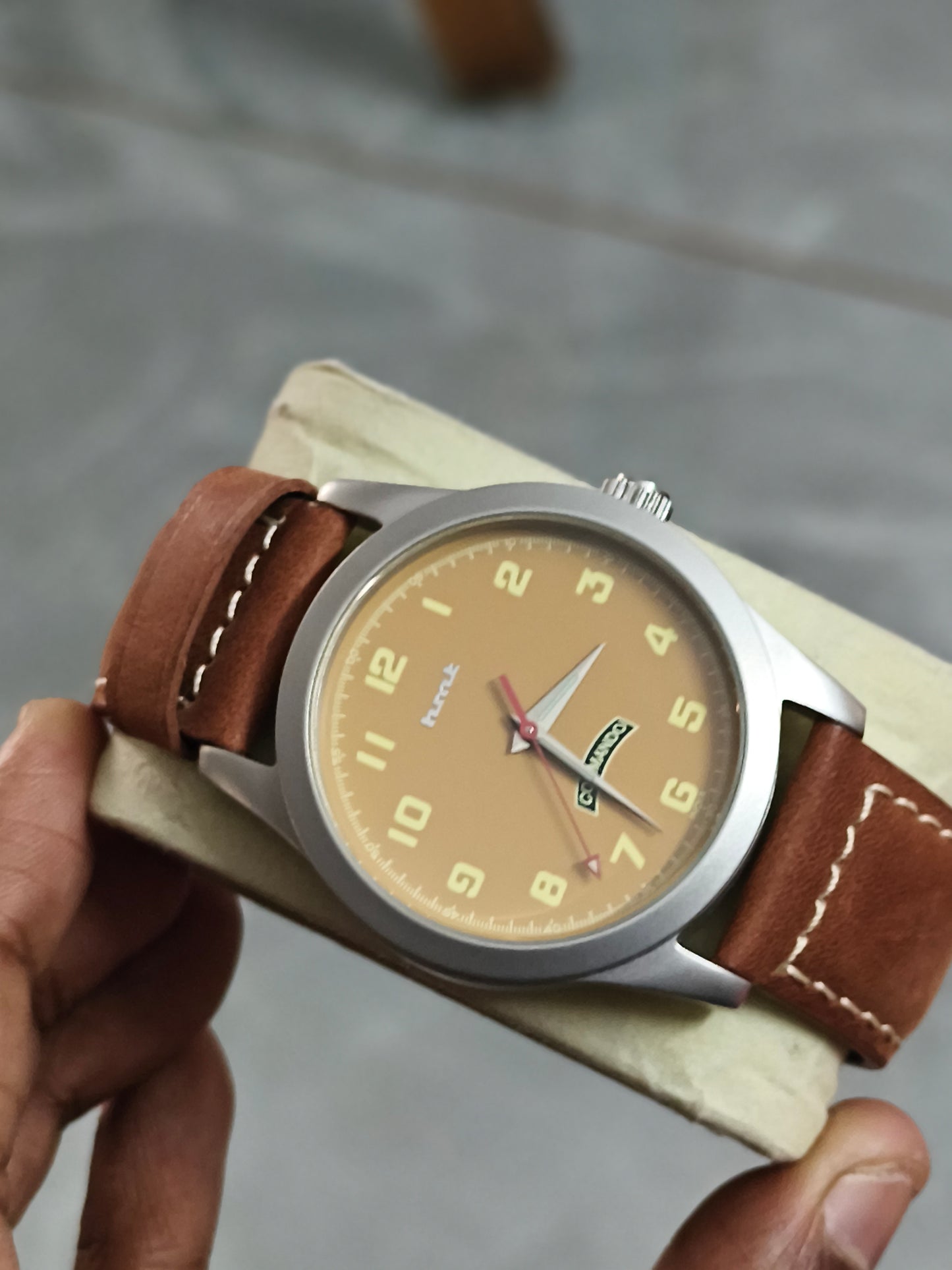 HMT Commando Automatic Watch, Mint/NOS Condition with Full Kit