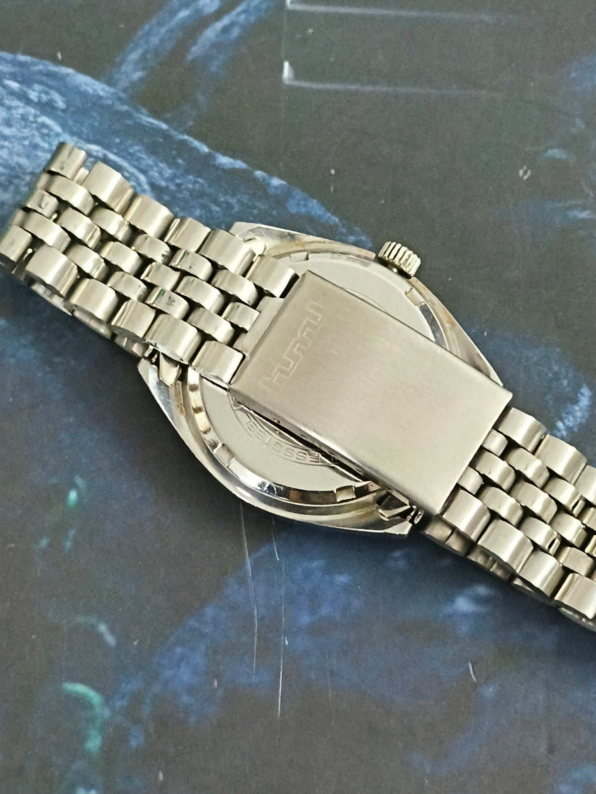 HMT Pilot Hand-wound Vintage Watch with a Black Dial