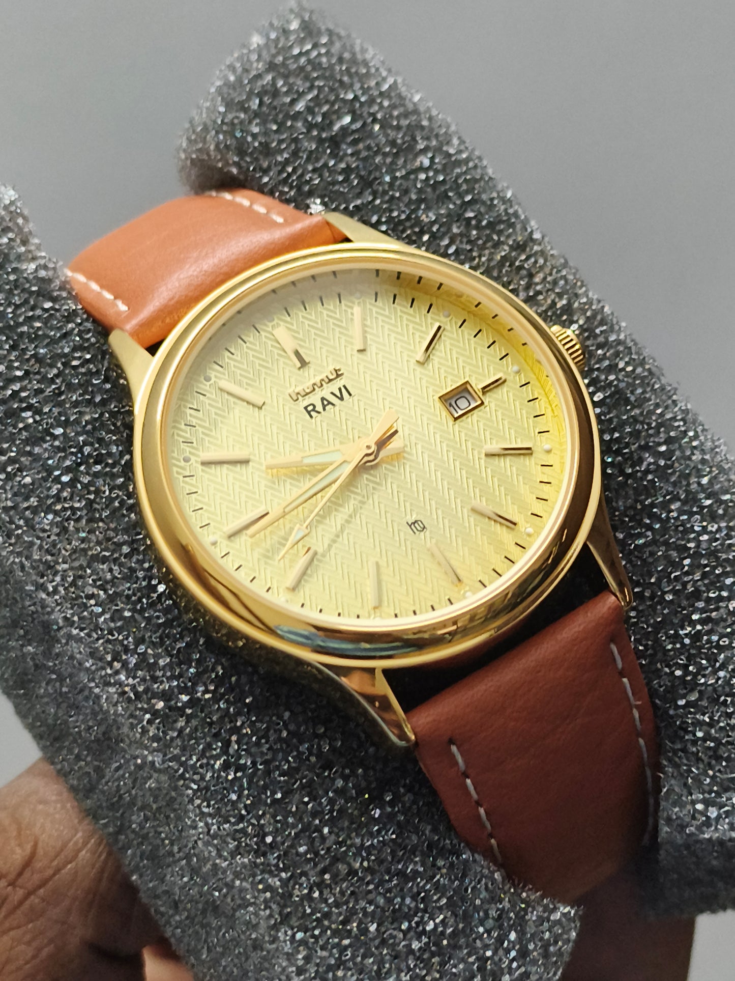 HMT Ravi Quartz Watch Brand New In Box