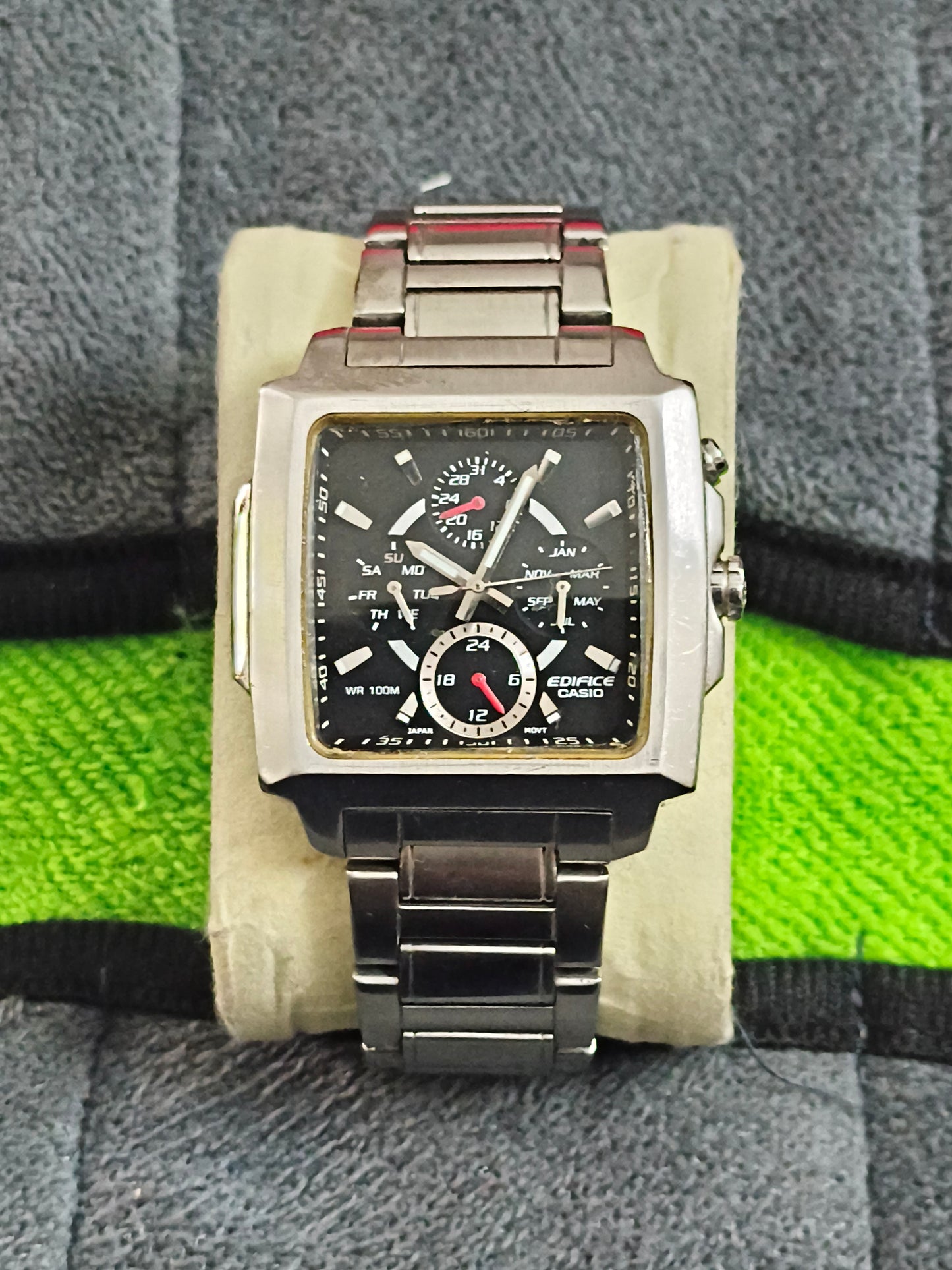 Casio Edifice EF-324 “Monaco” Sports Multifunction Watch