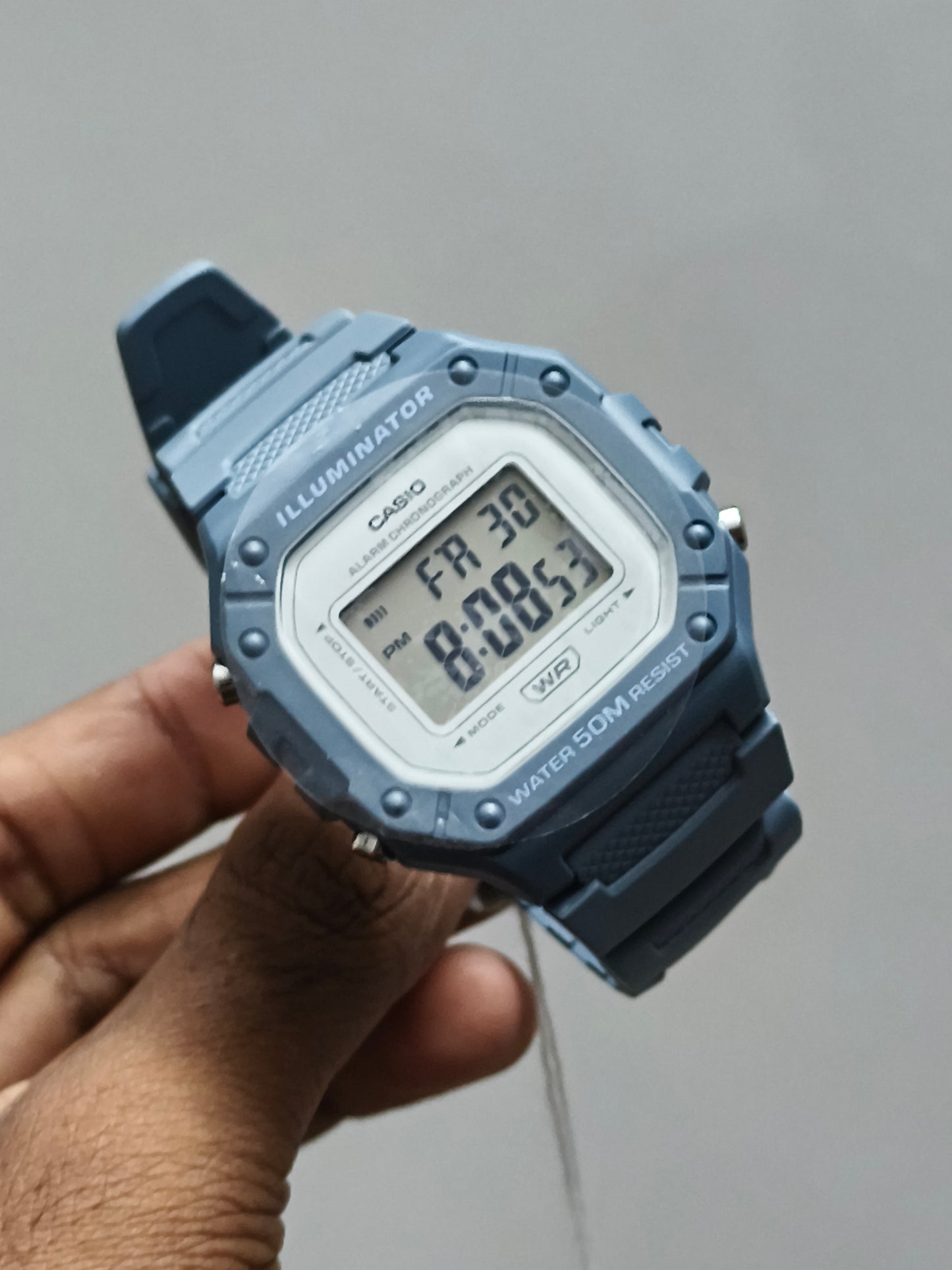 Casio W-218HC-2AVDF Blue