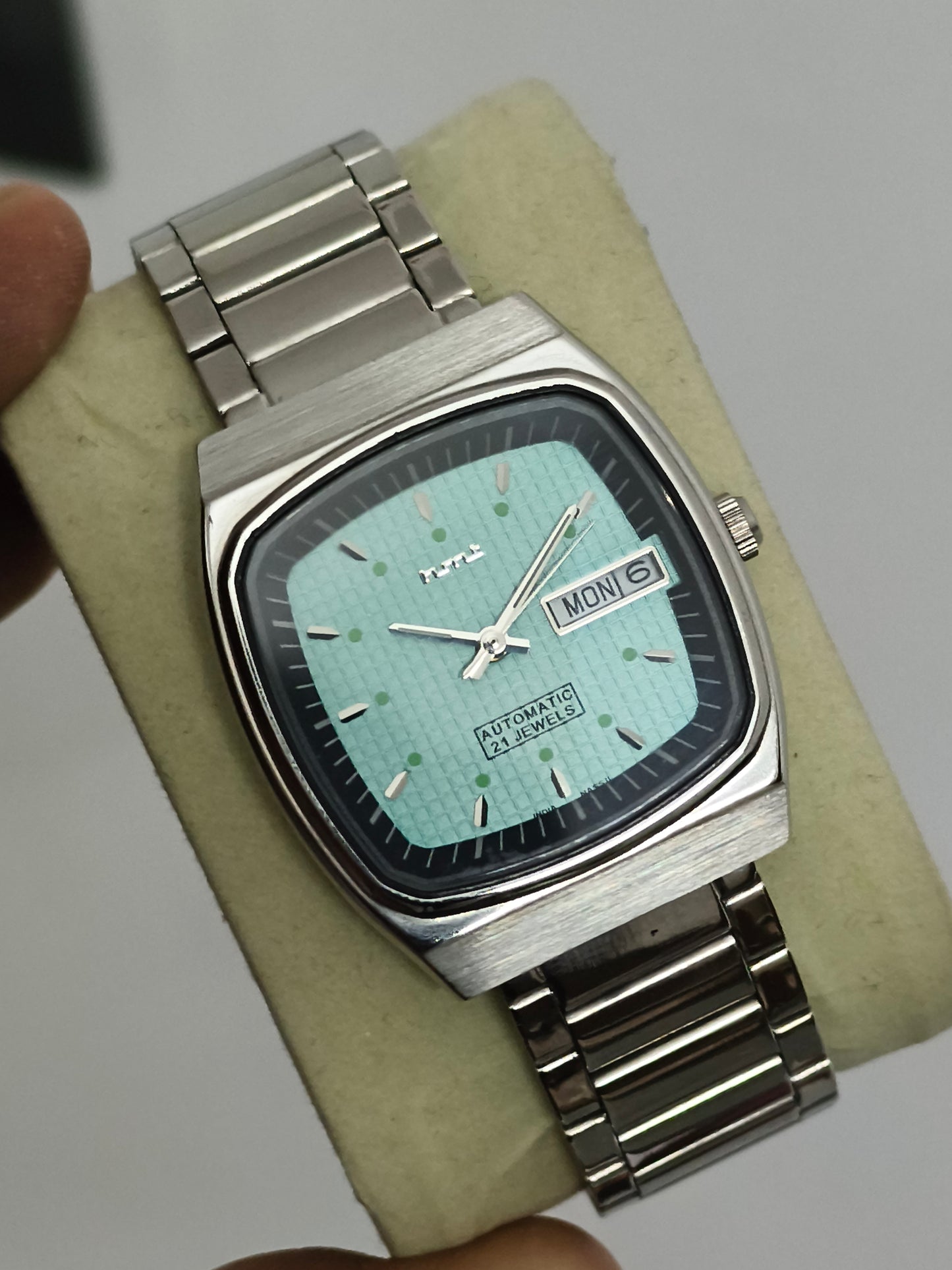 HMT NASS Automatic Watch with Blue Dial
