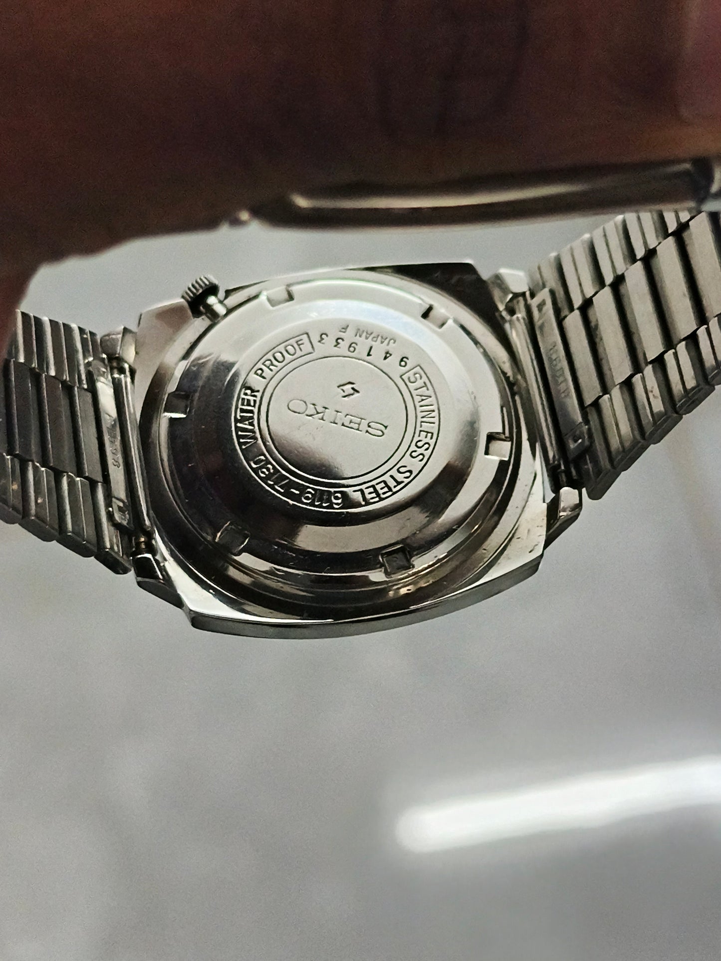 Seiko 5 Automatic Split Day Date Vintage Watch with Black Dial