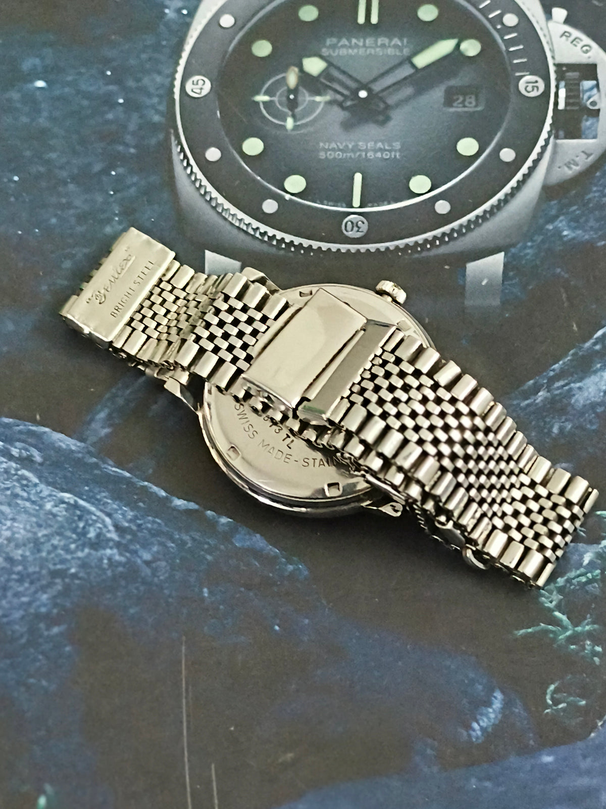 Favre Leuba Twin Power Hand-wound Vintage Watch with a Silver-toned Dial