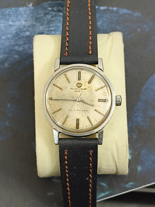 Favre Leuba Twin Power Vintage Mechanical Watch