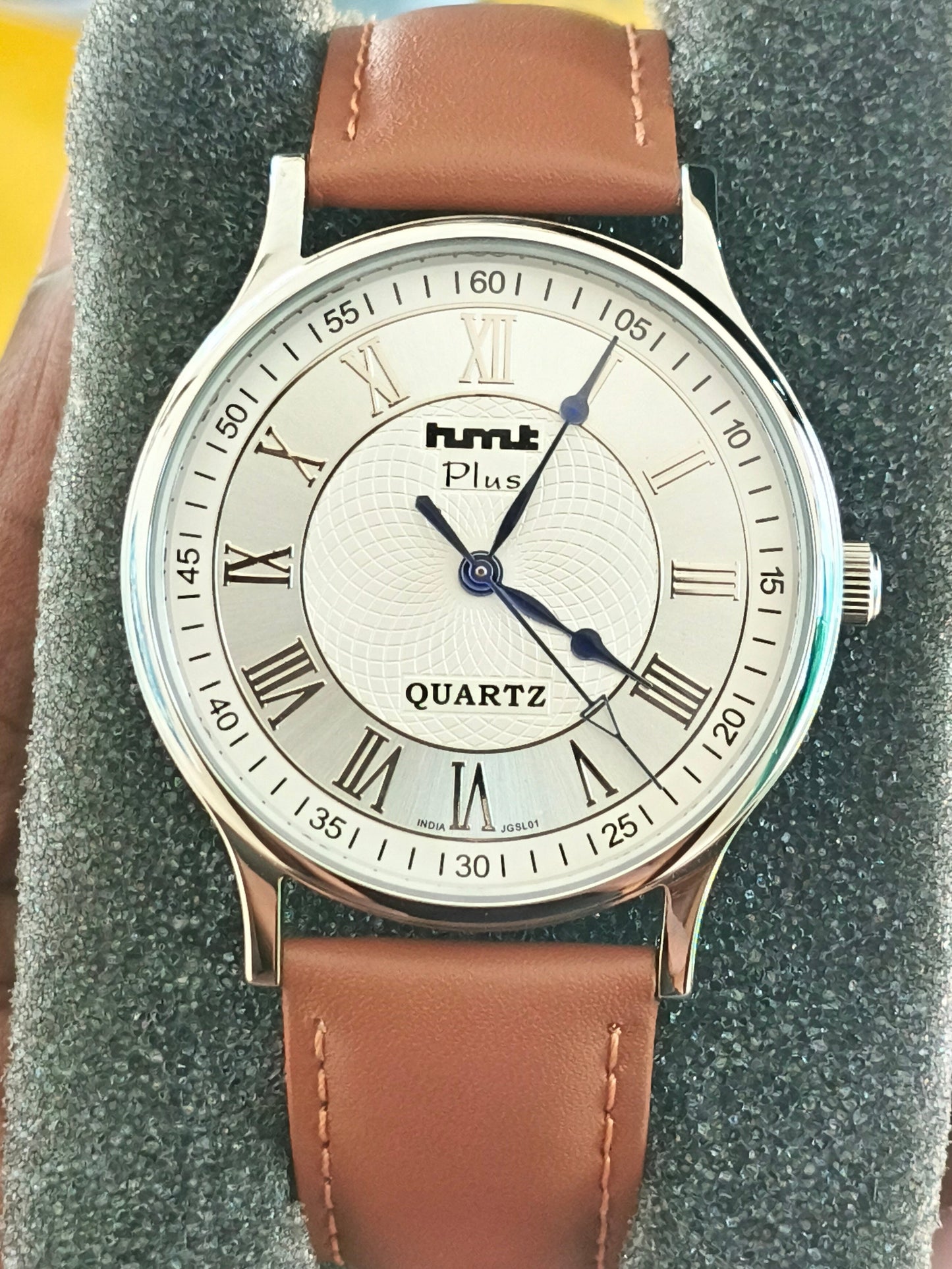 HMT Plus Quartz JGSL Texture Dial 43mm