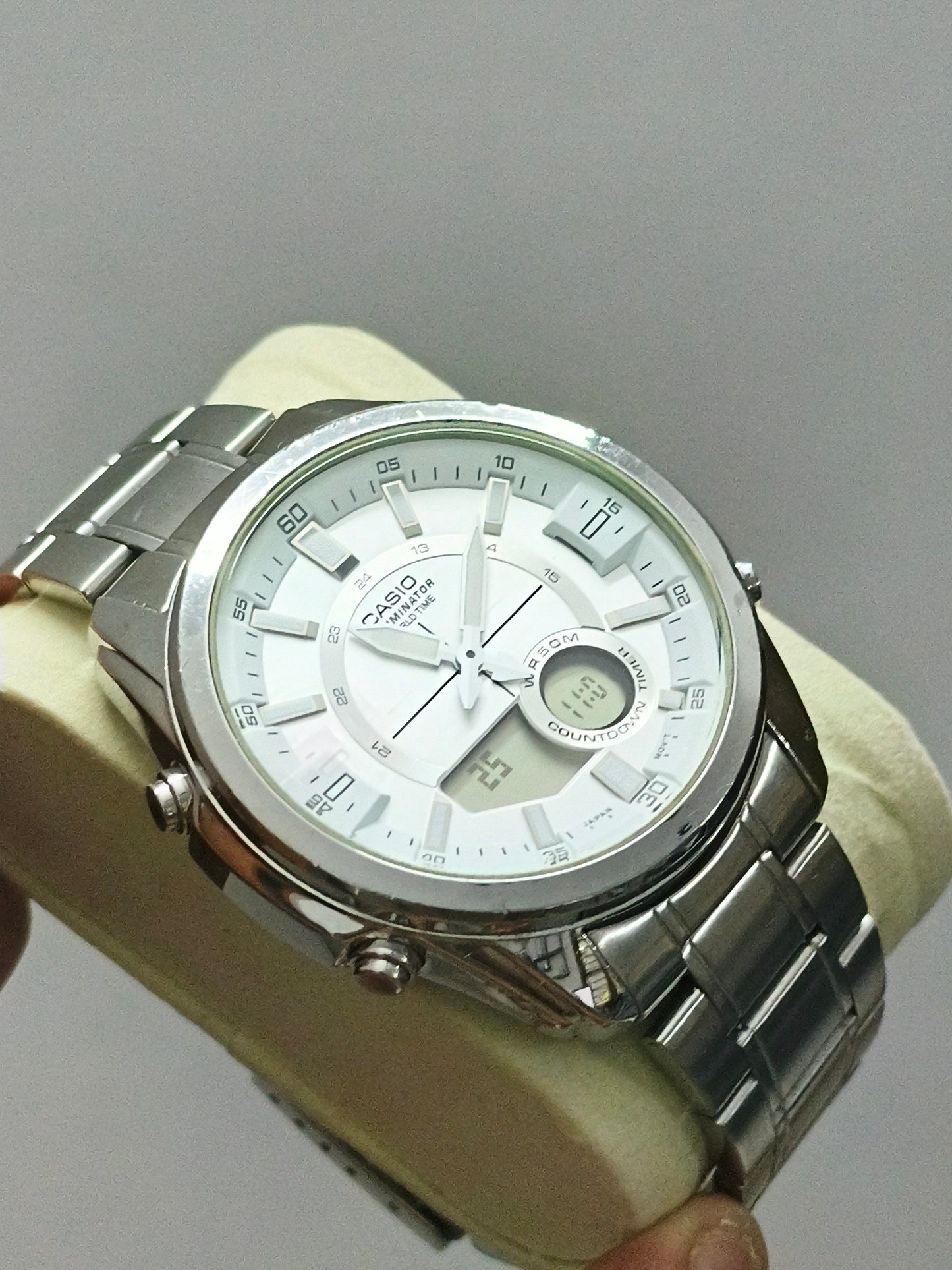 Casio Enticer AMW-810D-7AVDF (Pre-owned) Multifunction Watch