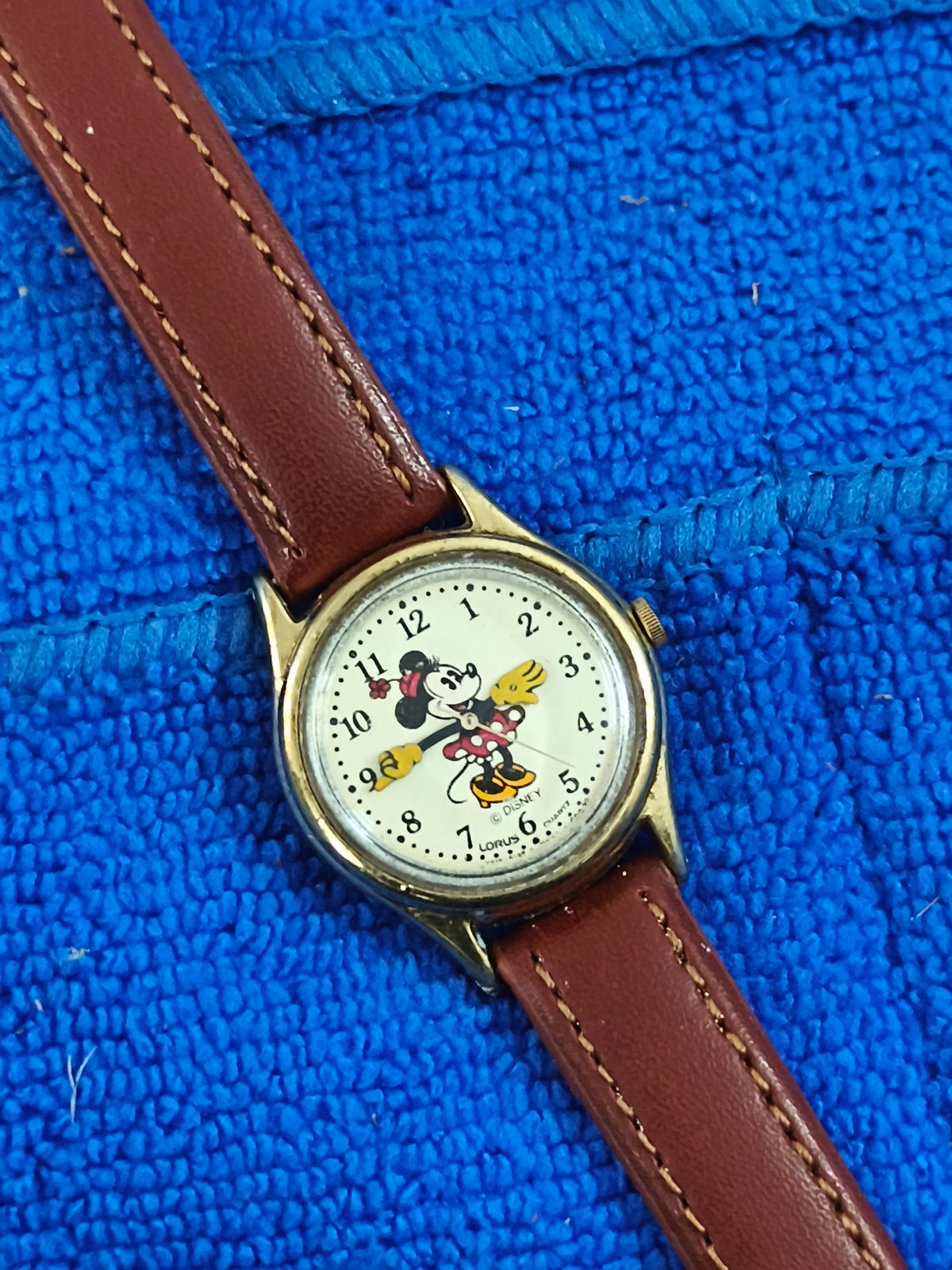 Lorus x Disney Minnie Mouse Vintage Quartz Watch for Women