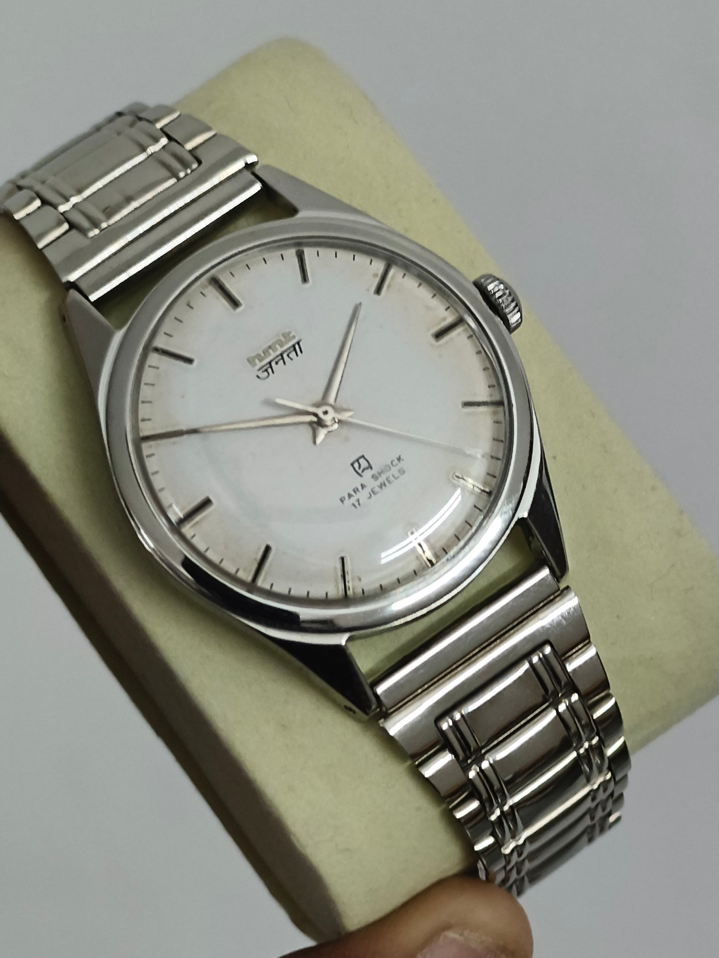 HMT Janata Mechanical Watch with Hindi Text