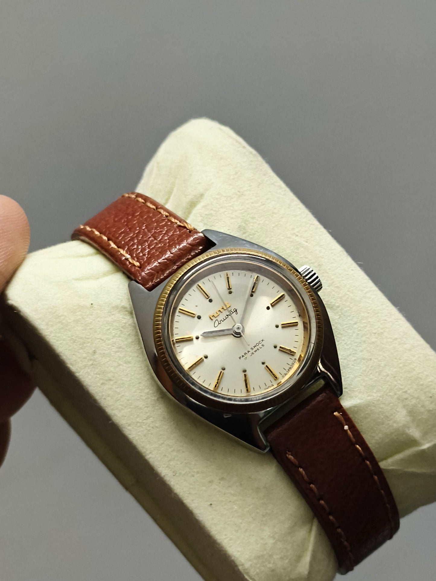 HMT Anurag Mechanical Hand-wound Watch for Ladies