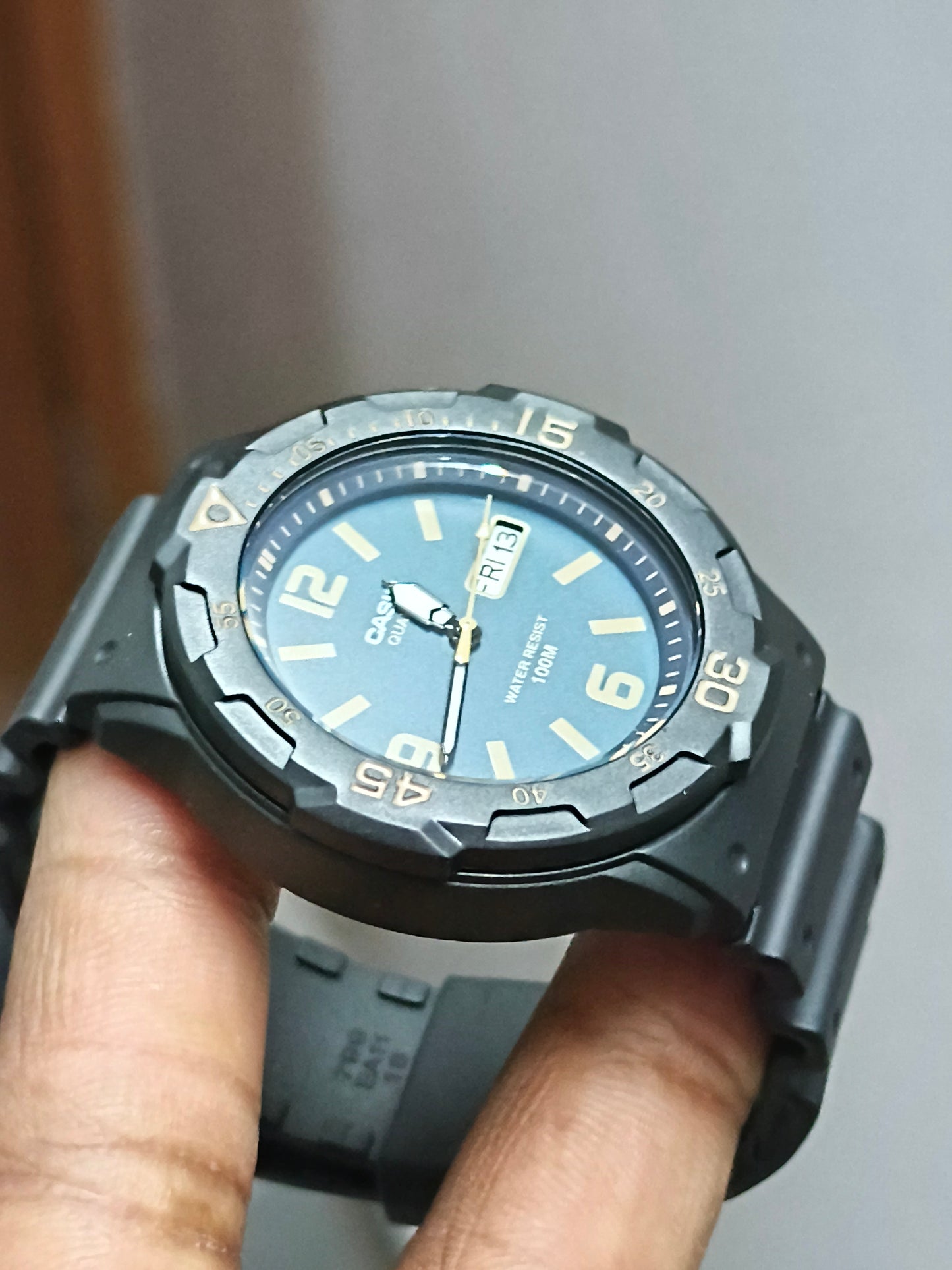 Casio MRW-200H-2B3VDF (with blue dial)