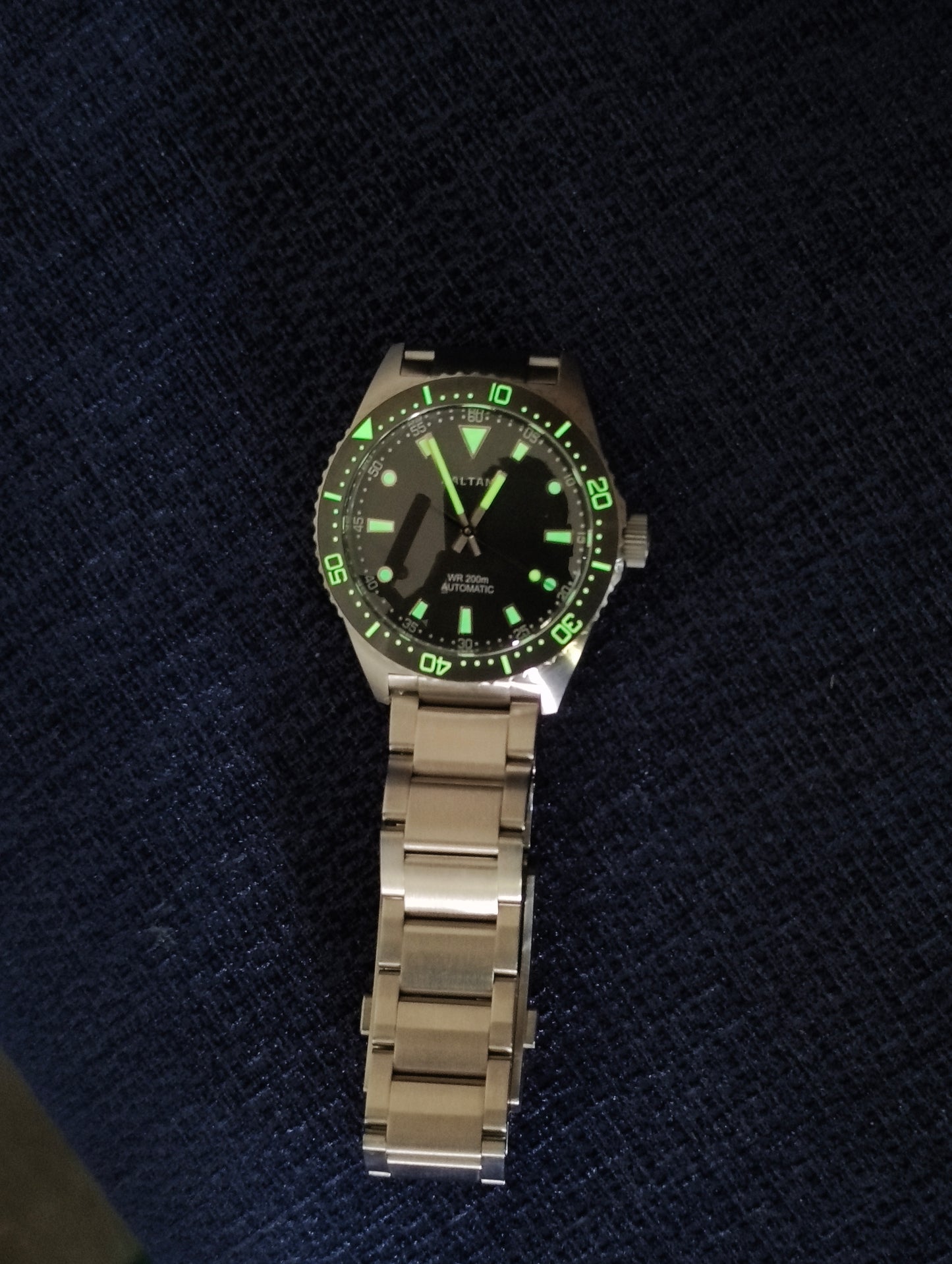 Baltany S3080 Retro Diver Watch with NH38 Automatic Movement