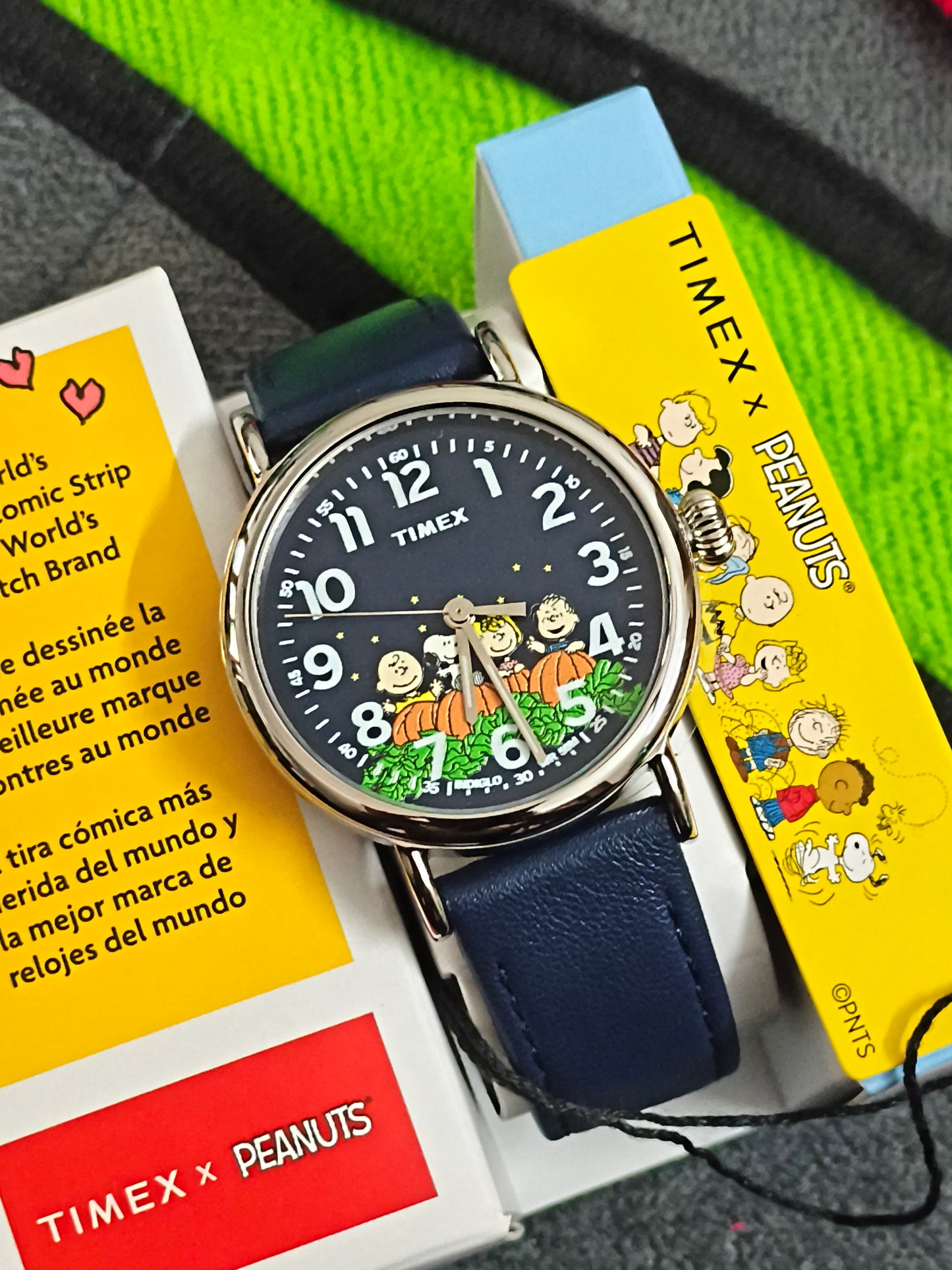 Timex x Peanuts Special Edition “Pumpkin Patch” Watch, Brand New Imported