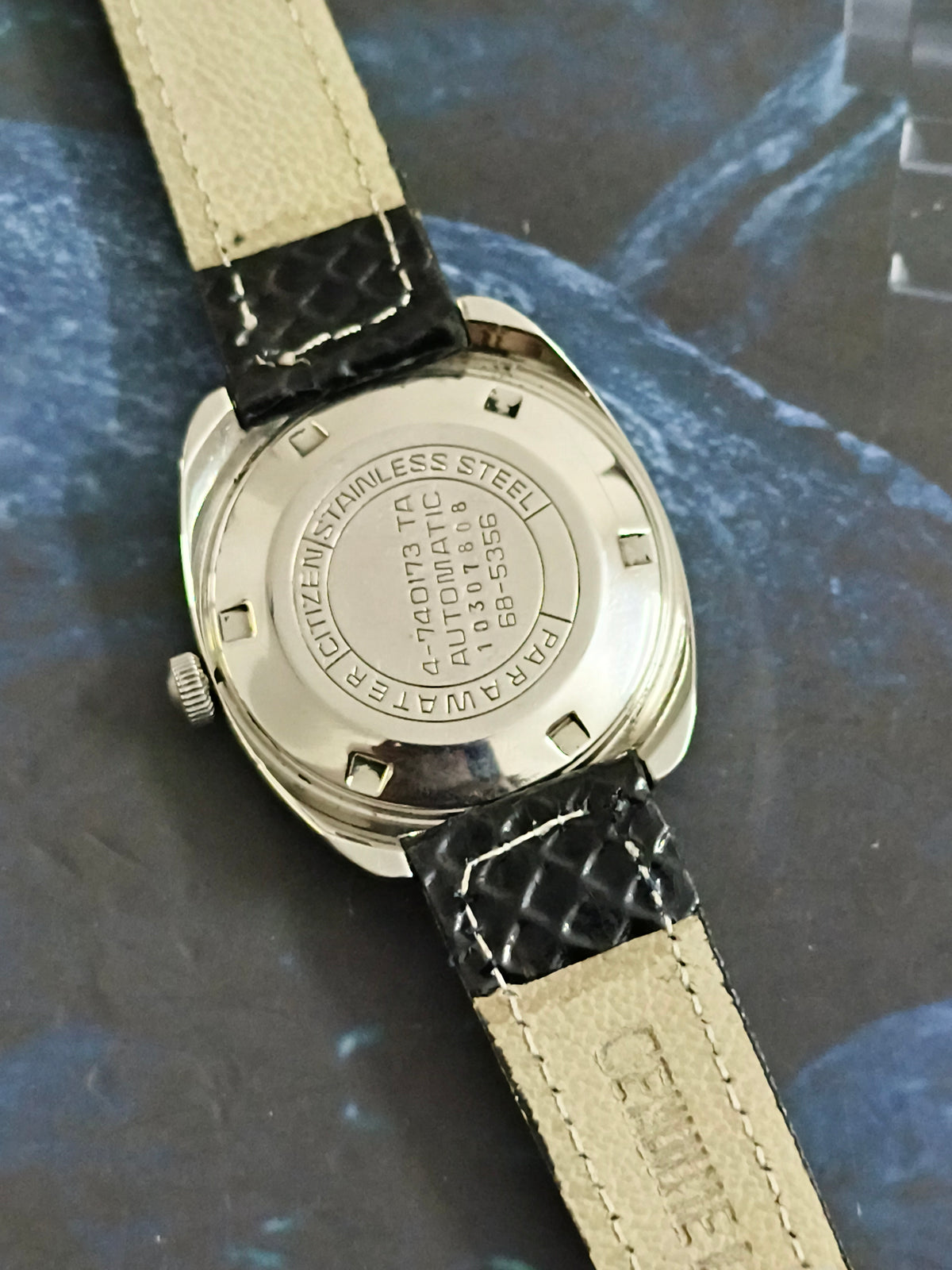 Citizen Automatic Neo-Vintage Watch with an Ice Blue Dial