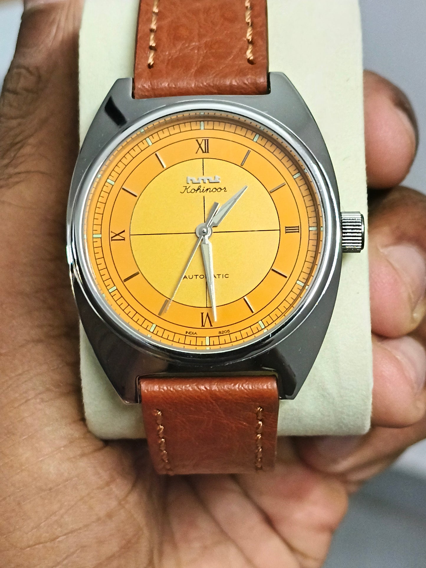 HMT Project 70 Kohinoor Automatic Limited Edition Amber
