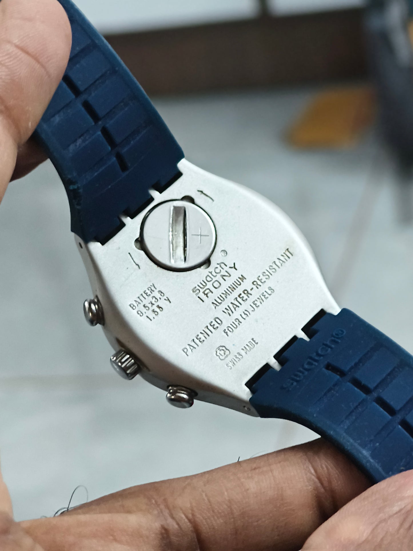 Swatch Irony Chronograph with a Black Dial