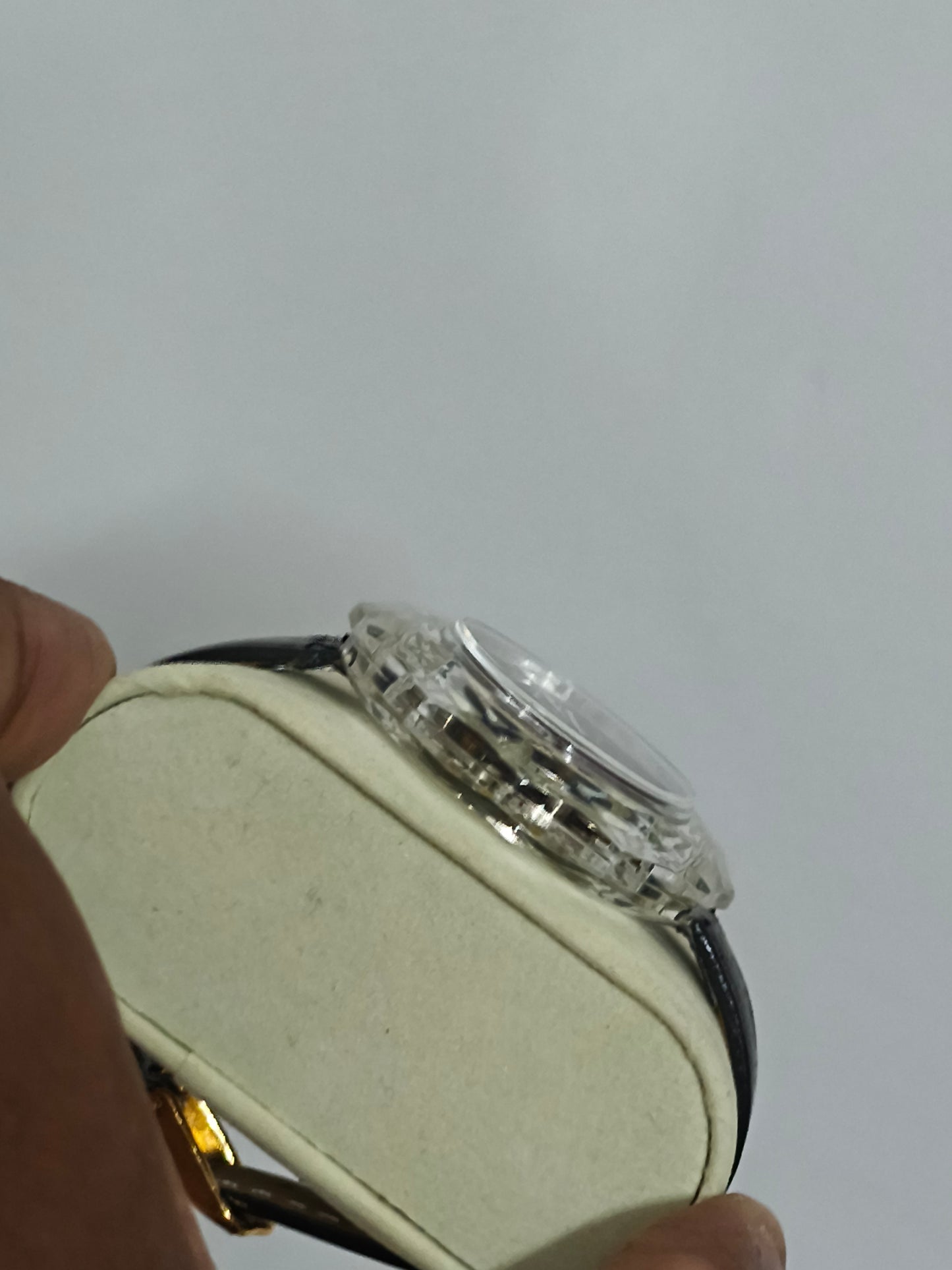 Jowissa Swiss Manual-winding Ladies’ Watch with Transparent Glass Case