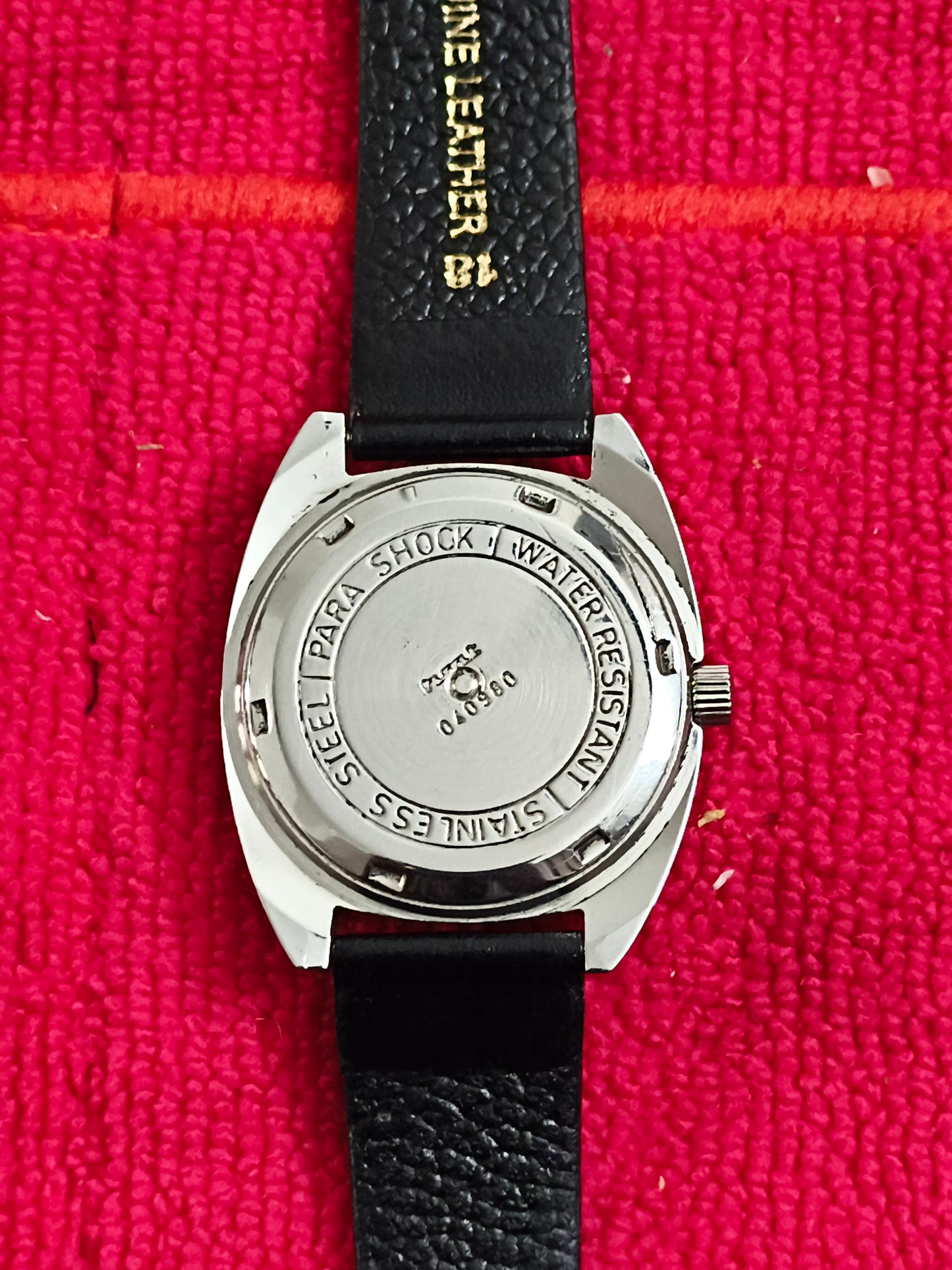 HMT Avinash Hand-wound Neo-vintage Watch with a Black Dial