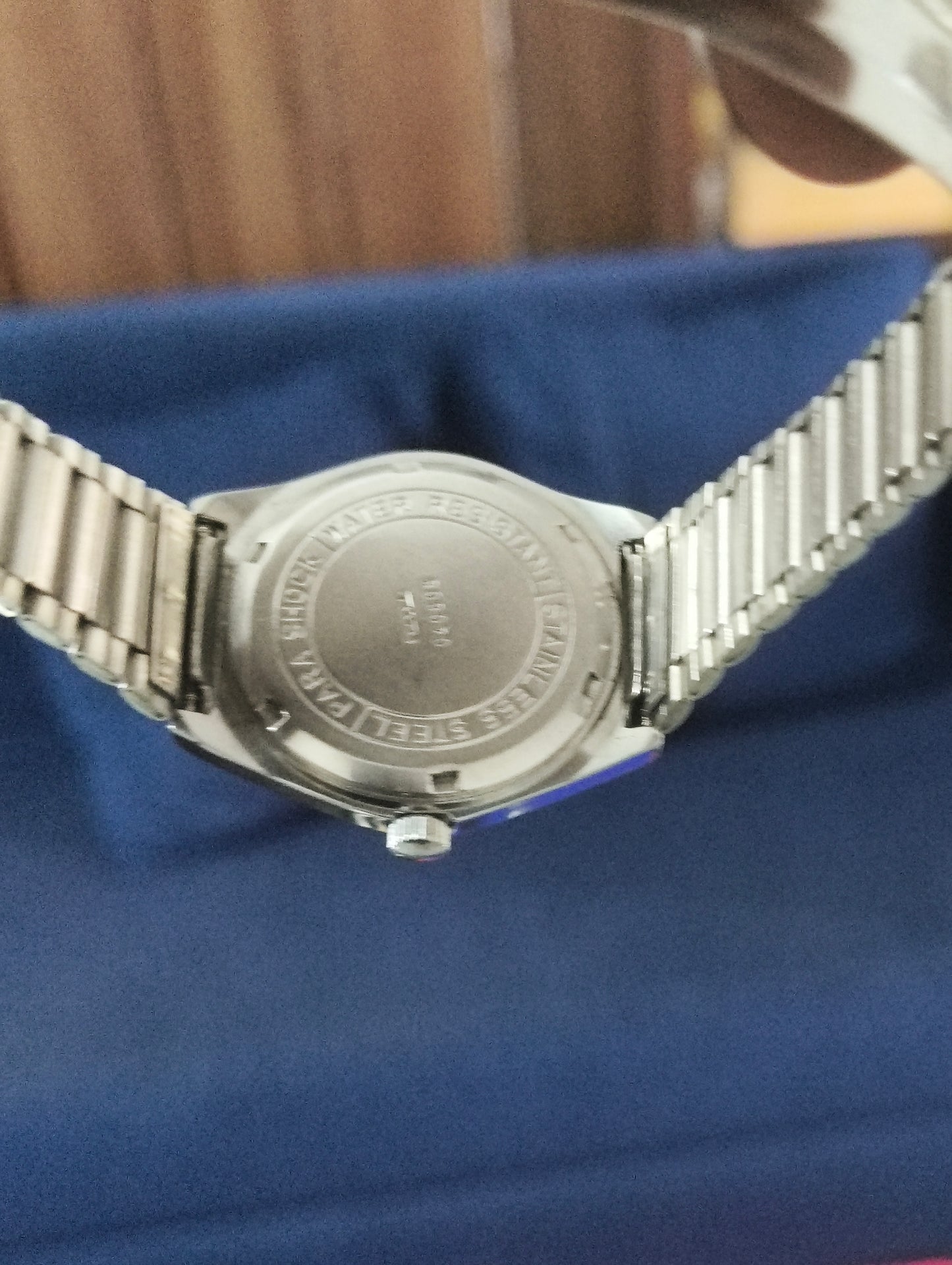 HMT Sarathi Mechanical Hand-wound Watch with Gold-toned Dial