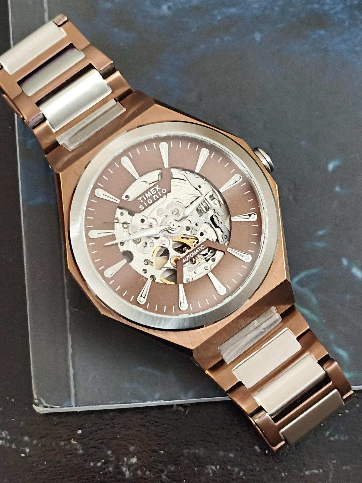 Titan Signio Automatic Skeleton Watch, Brand New