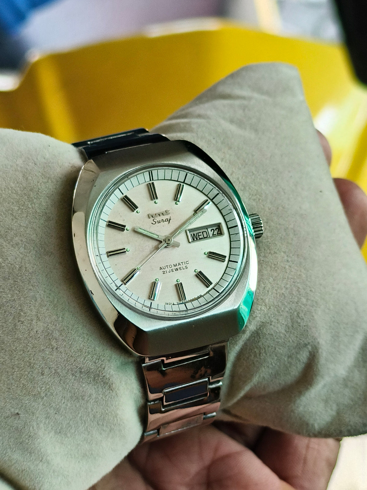HMT Suraj automatic watch