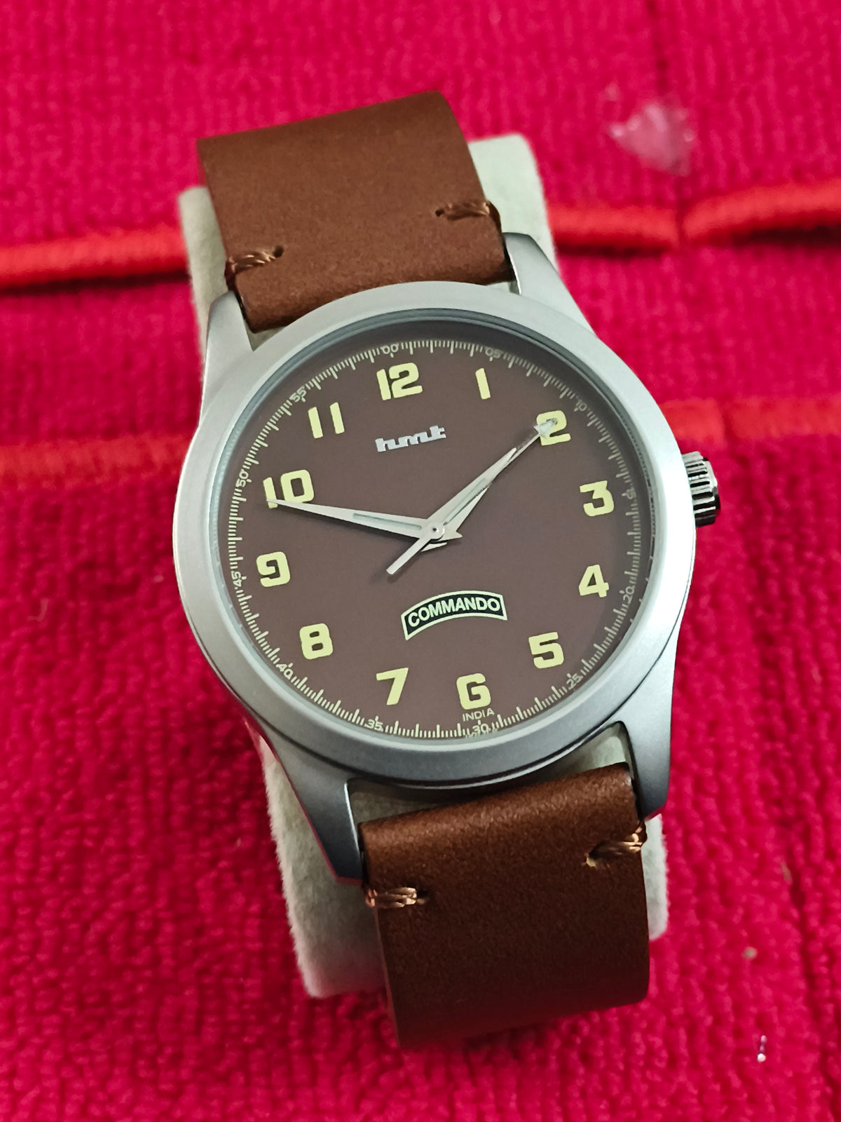 HMT Commando Automatic Watch, Mint Condition with Original Box