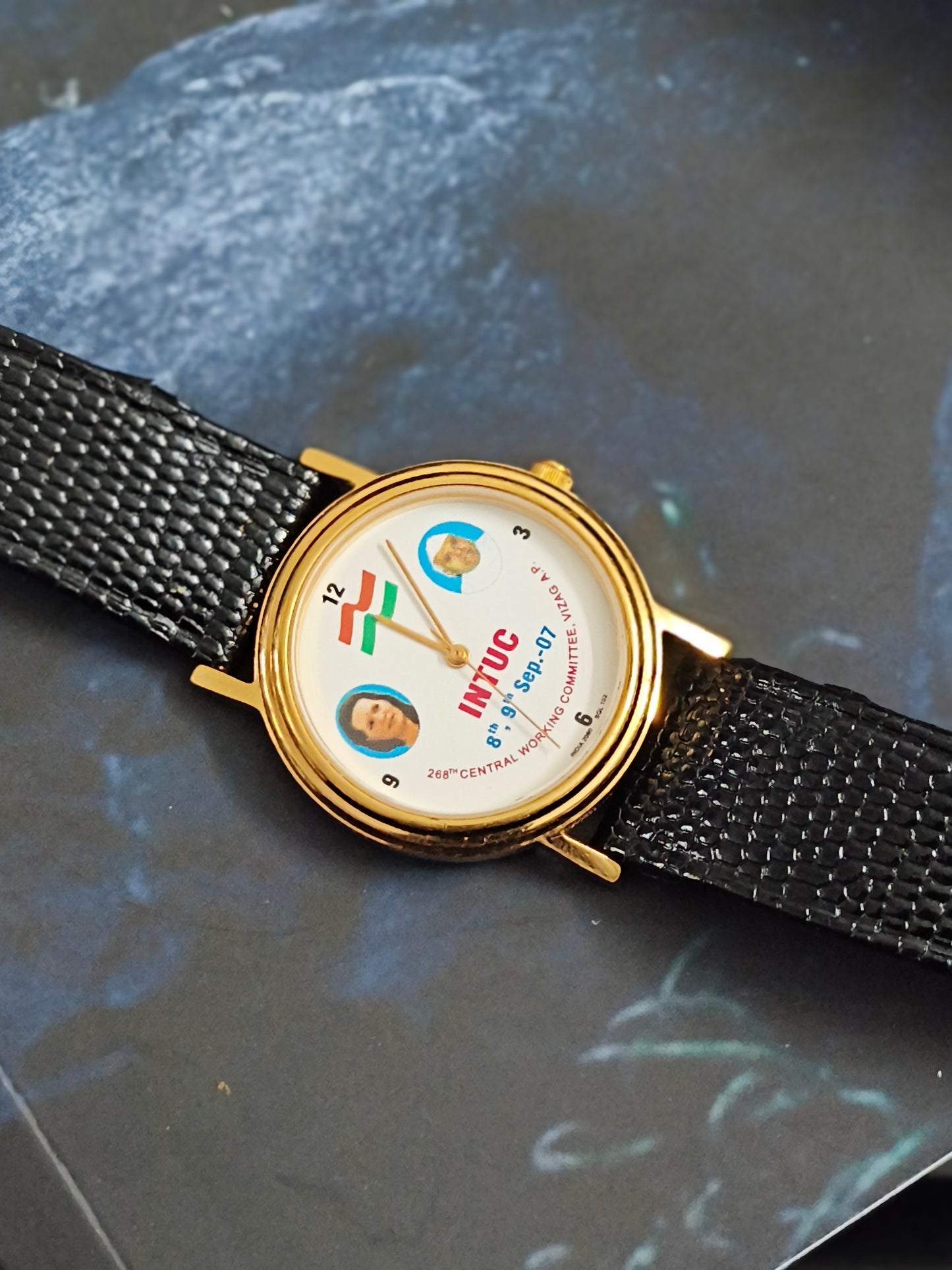 HMT Sona Quartz INTUC 60th Anniversary Watch