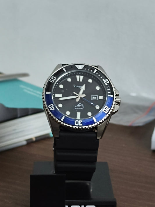 Casio MDV 106 Duro “Marlin” Batman (Black and Blue)