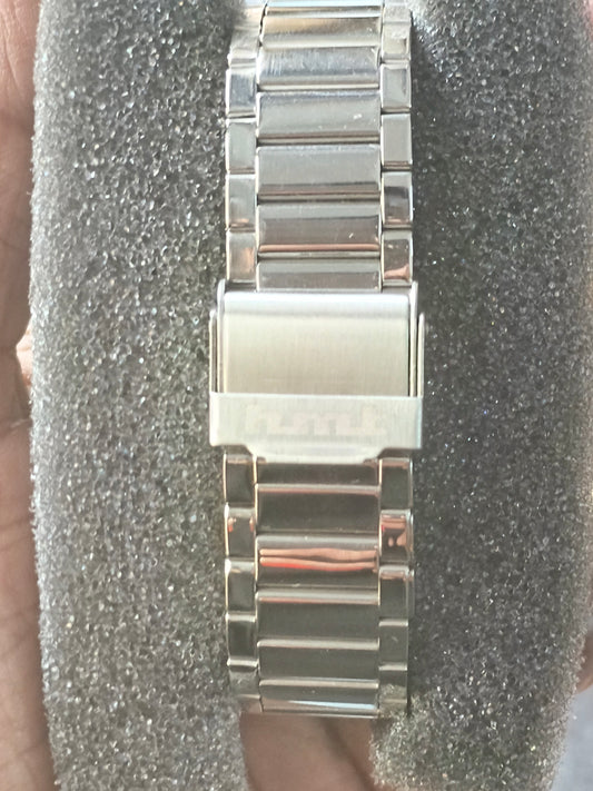HMT Vijay HQ Quartz Watch with Black Gradient Dial