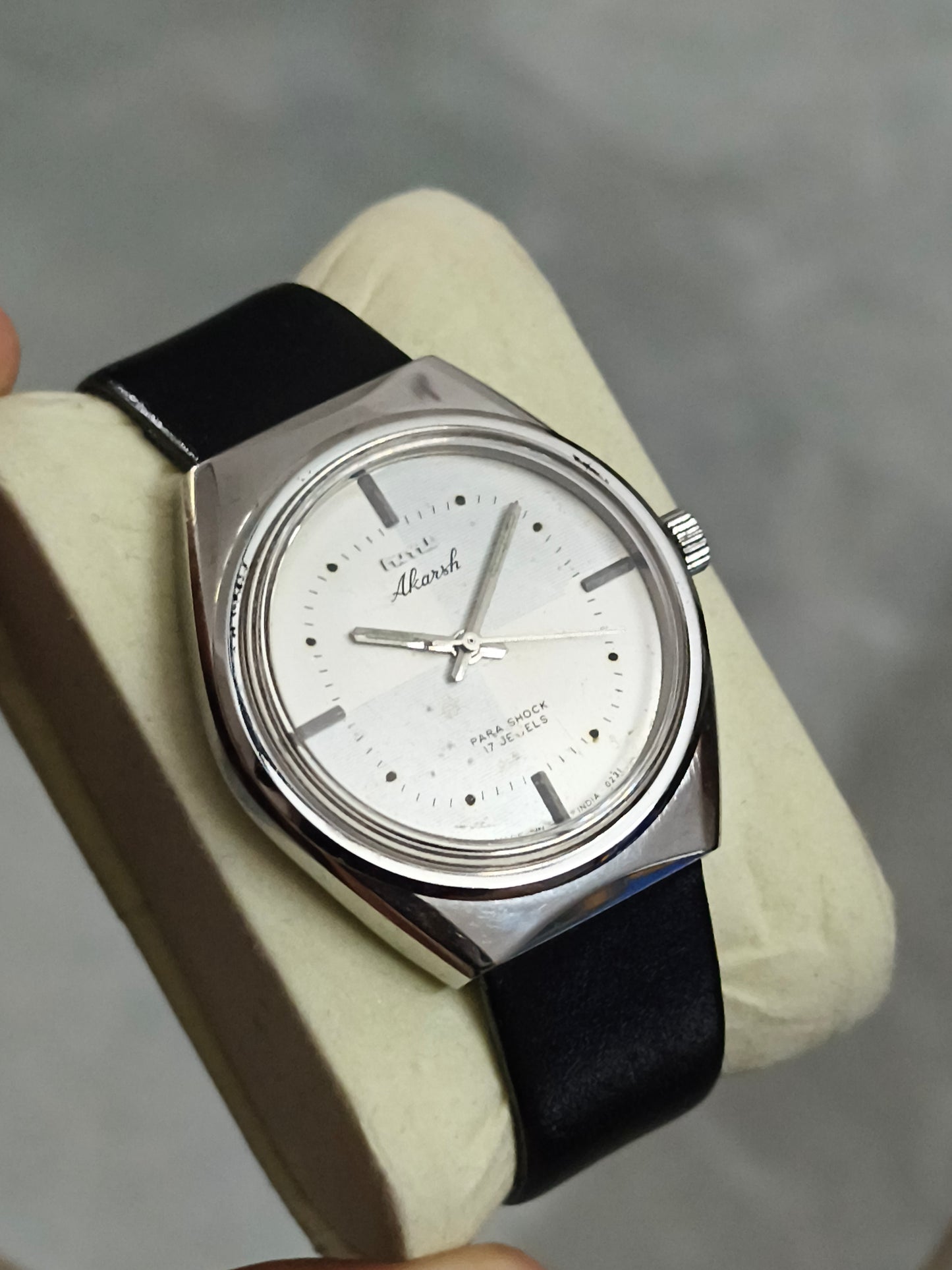 HMT Akarsh Mechanical Watch with Two Tone Dial