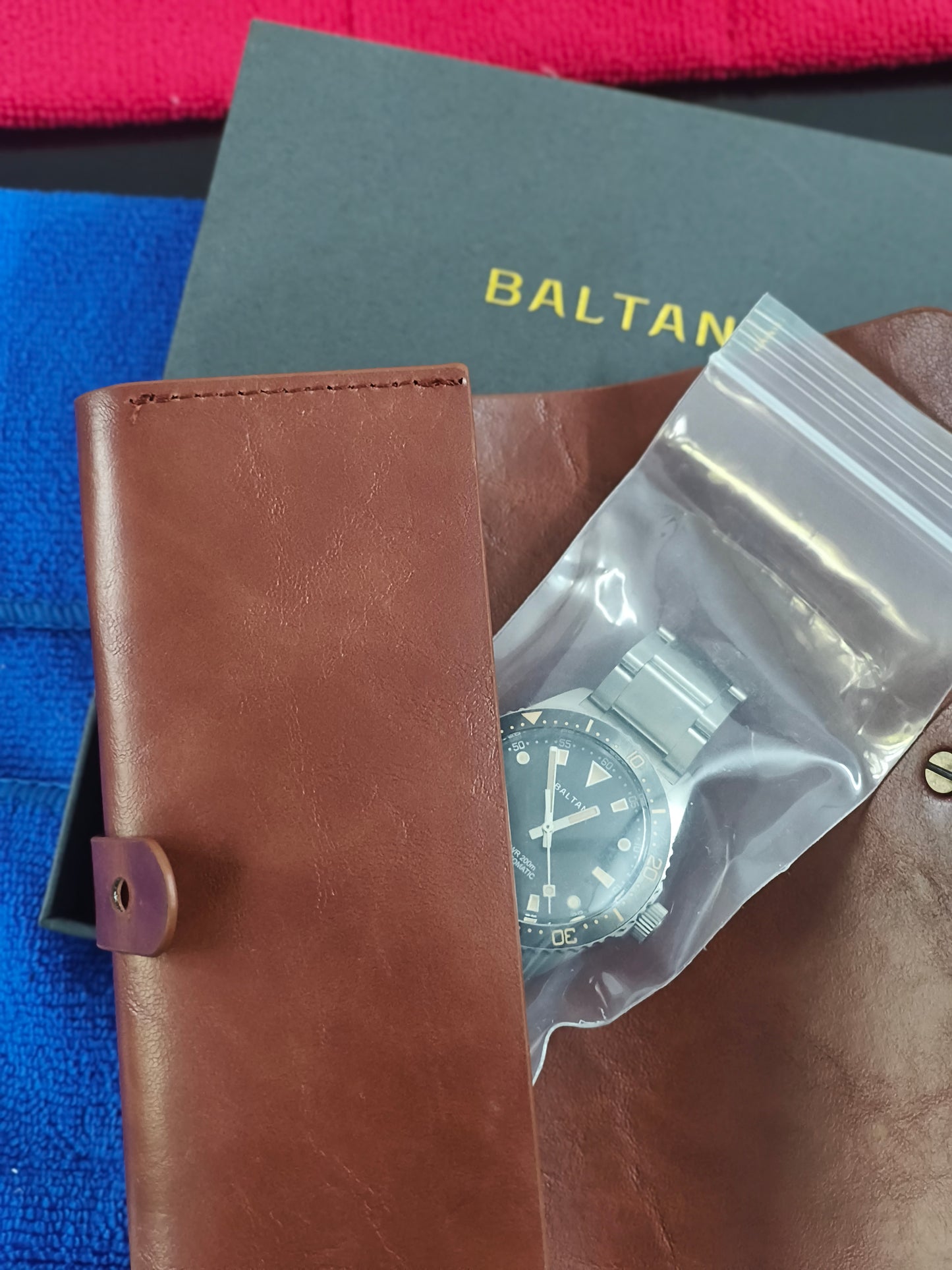 Baltany S3080 Retro Diver Watch with NH38 Automatic Movement