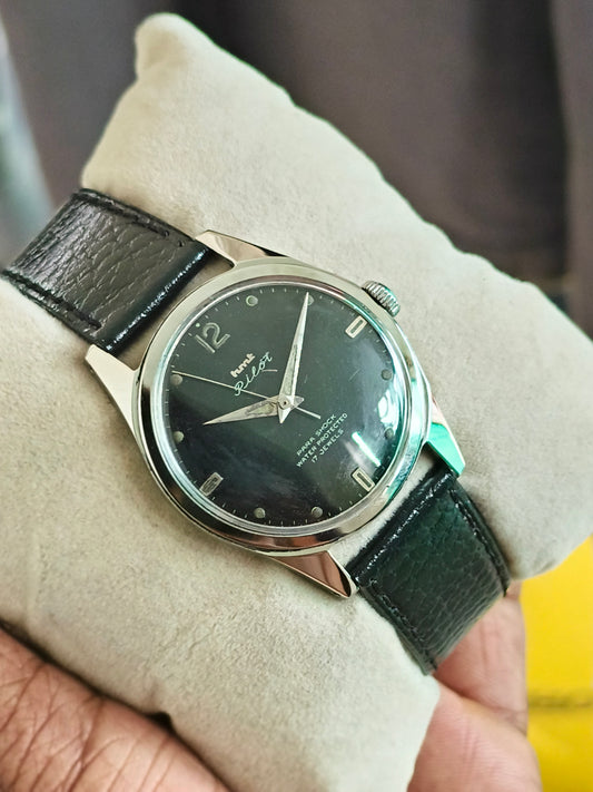 Hmt pilot mechanical vintage watch