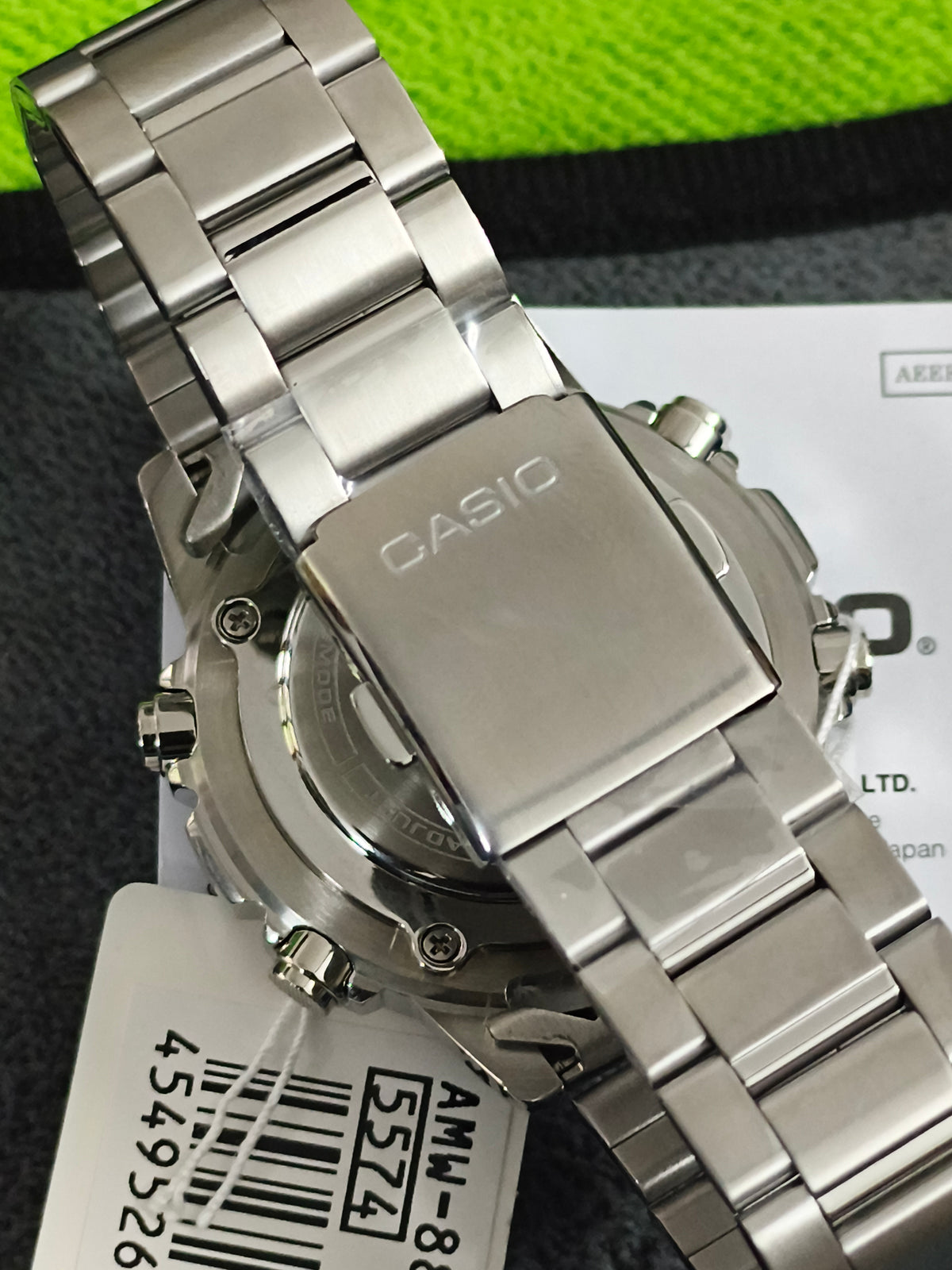 Casio AMW-880 Ana-digi Telememo Watch, Brand New, Imported