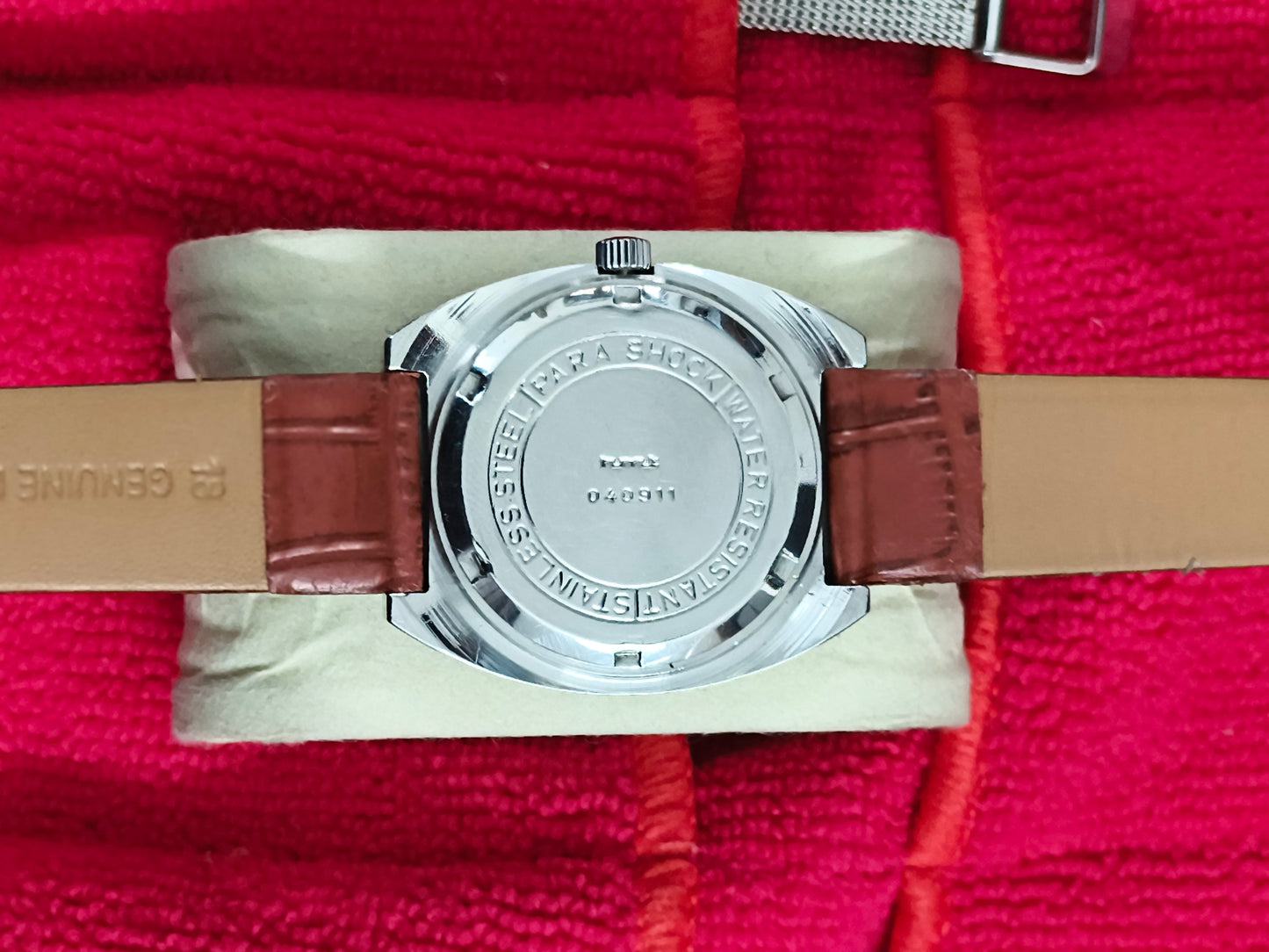 HMT Chethan Mechanical Watch with Champagne Dial, Mint Condition