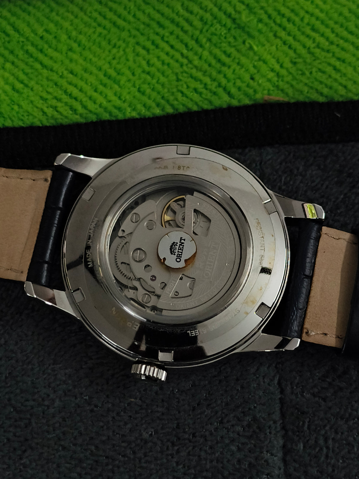 Orient Bambino Sun & Moon Watch with a Midnight Blue Dial