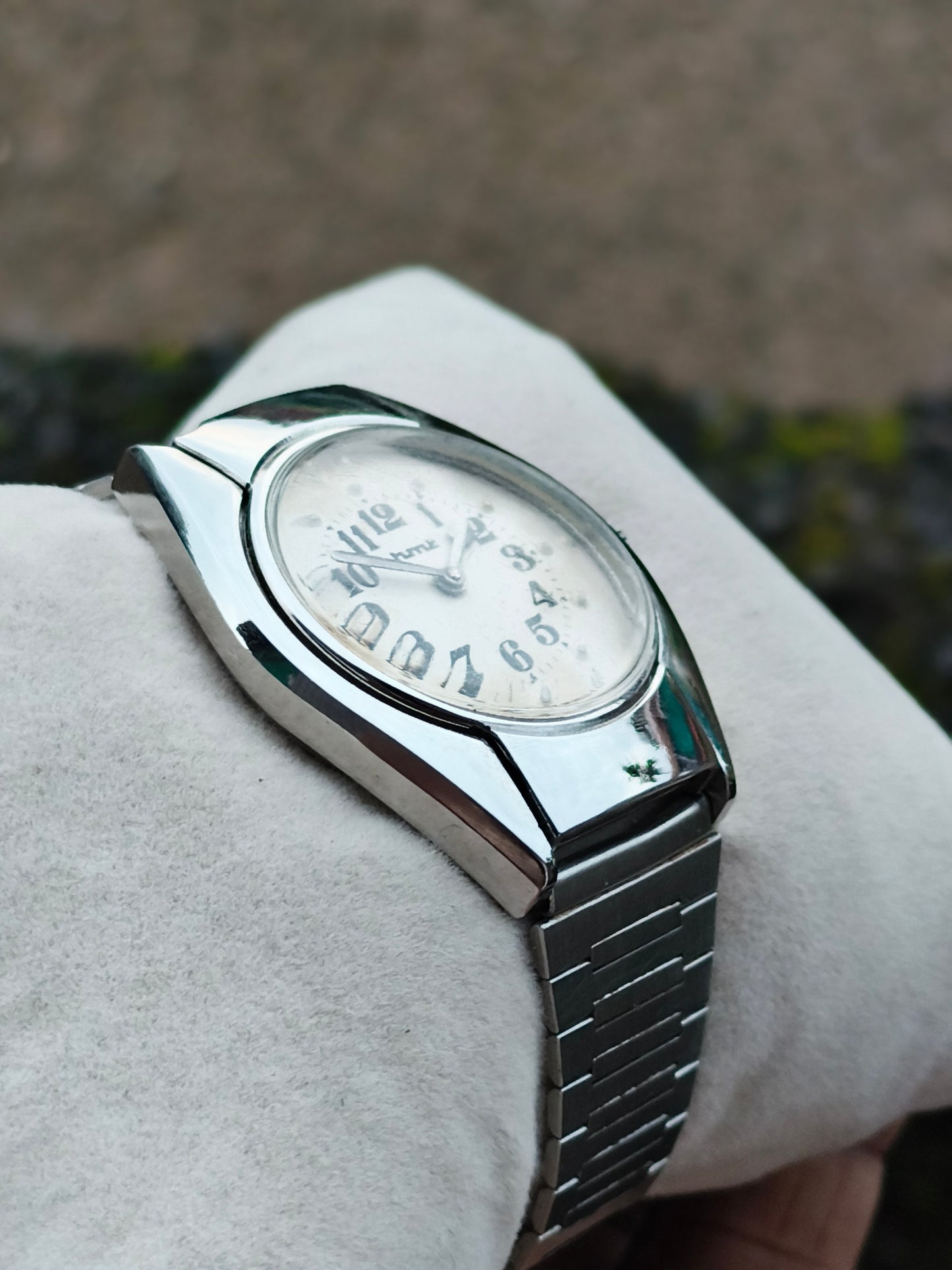 HMT Braille mechanical watch a rare vintage find