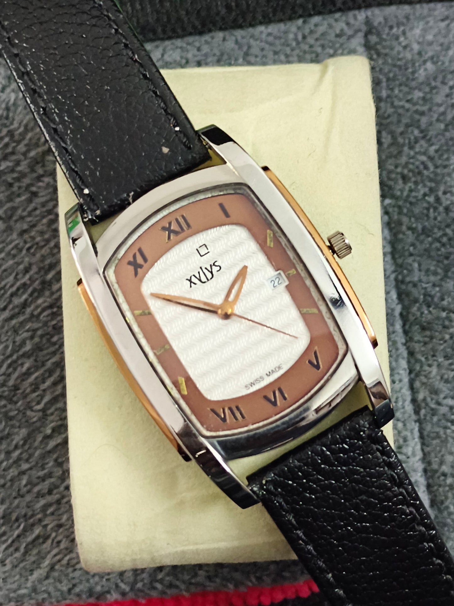 XYLYS Swiss Made Quartz Watch, Neo-Vintage