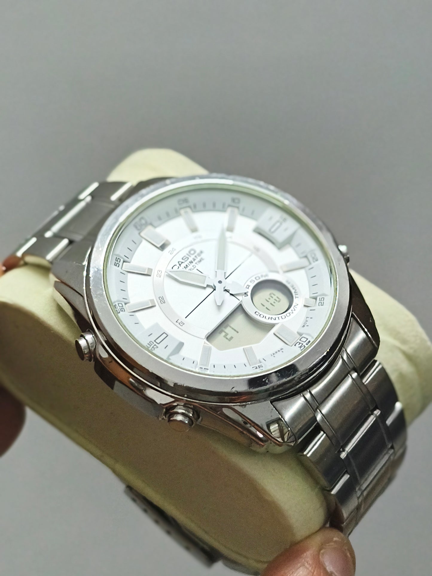 Casio Enticer AMW-810D-7AVDF (Pre-owned) Multifunction Watch