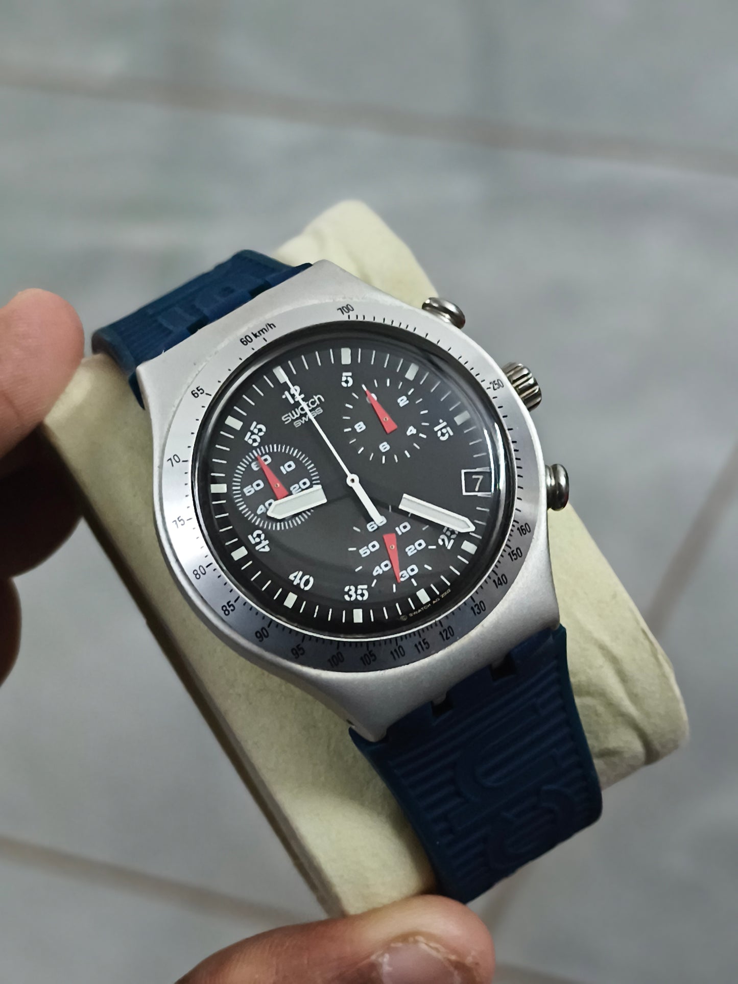 Swatch Irony Chronograph with a Black Dial