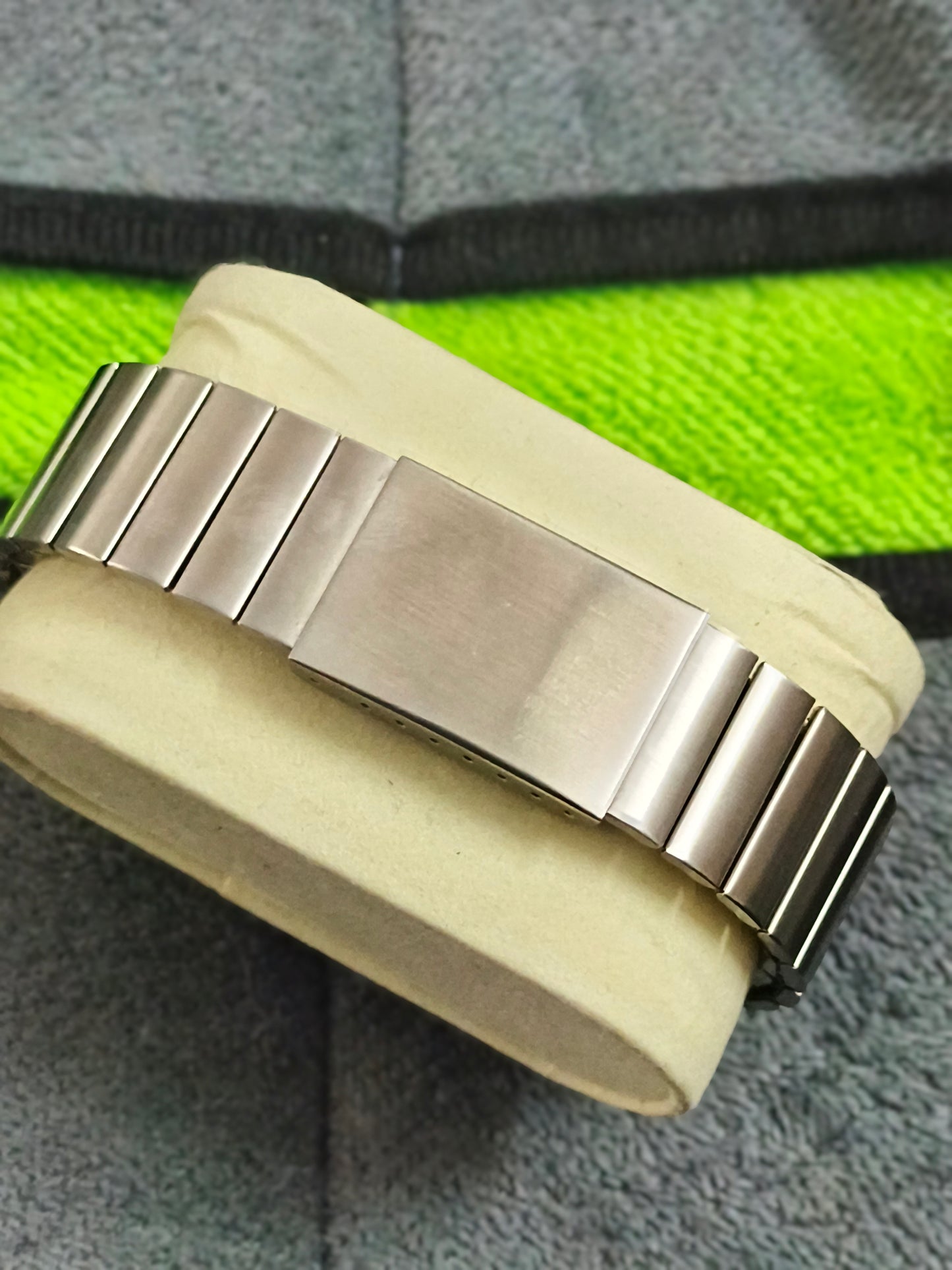 Enicar Ocean Pearl Automatic Vintage Watch with a Tiger-eye Striped Dial