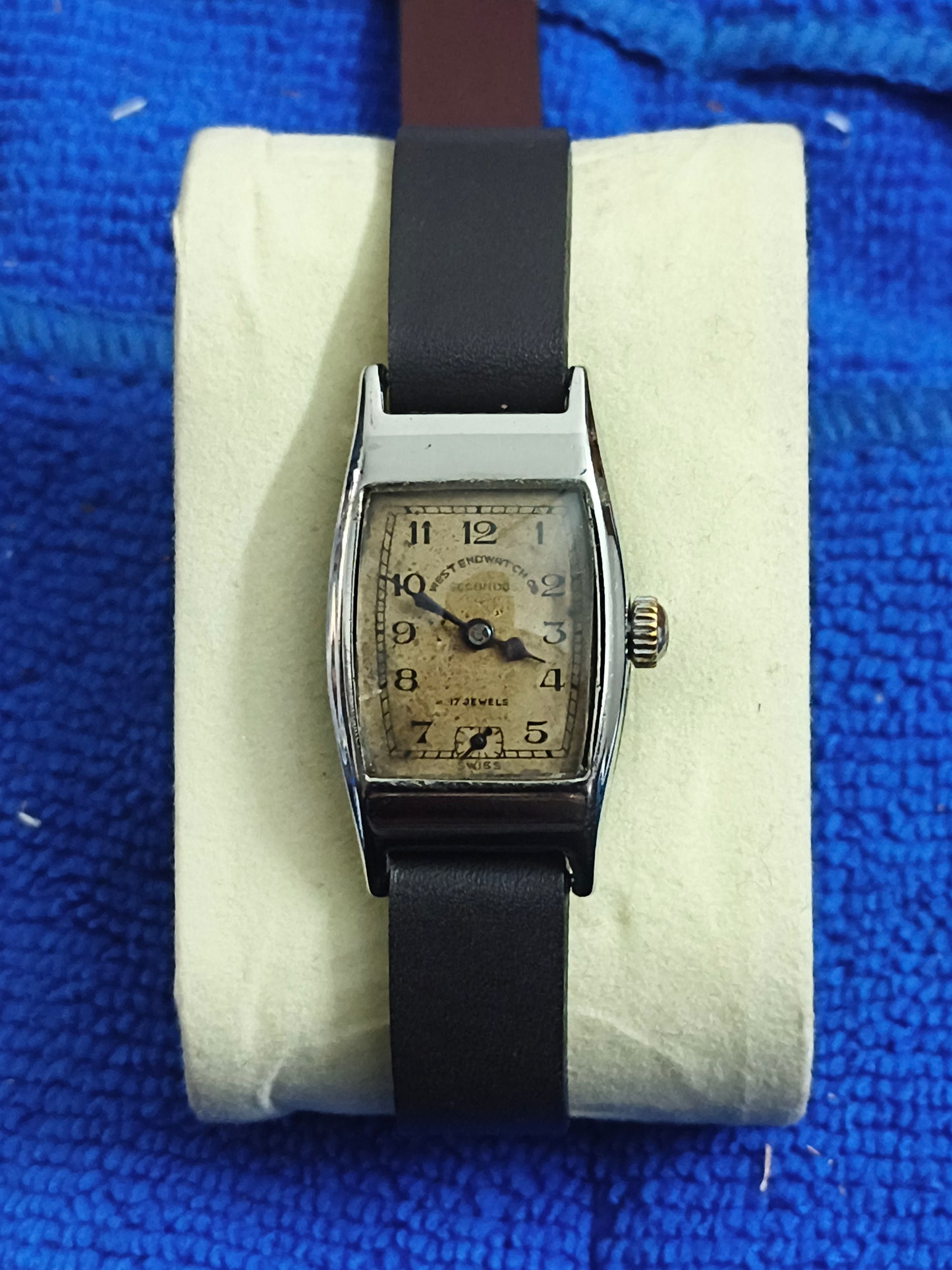 West Watch Co. Secondus “Tank” Vintage Hand-wound Watch