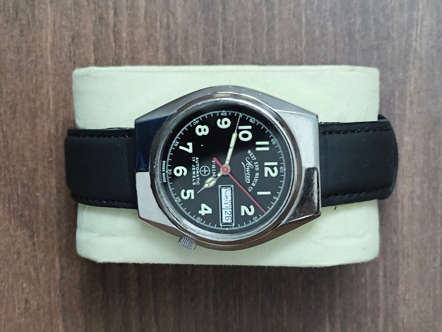 West End Watch Collector’s Set with Two Vintage Automatic Timepieces