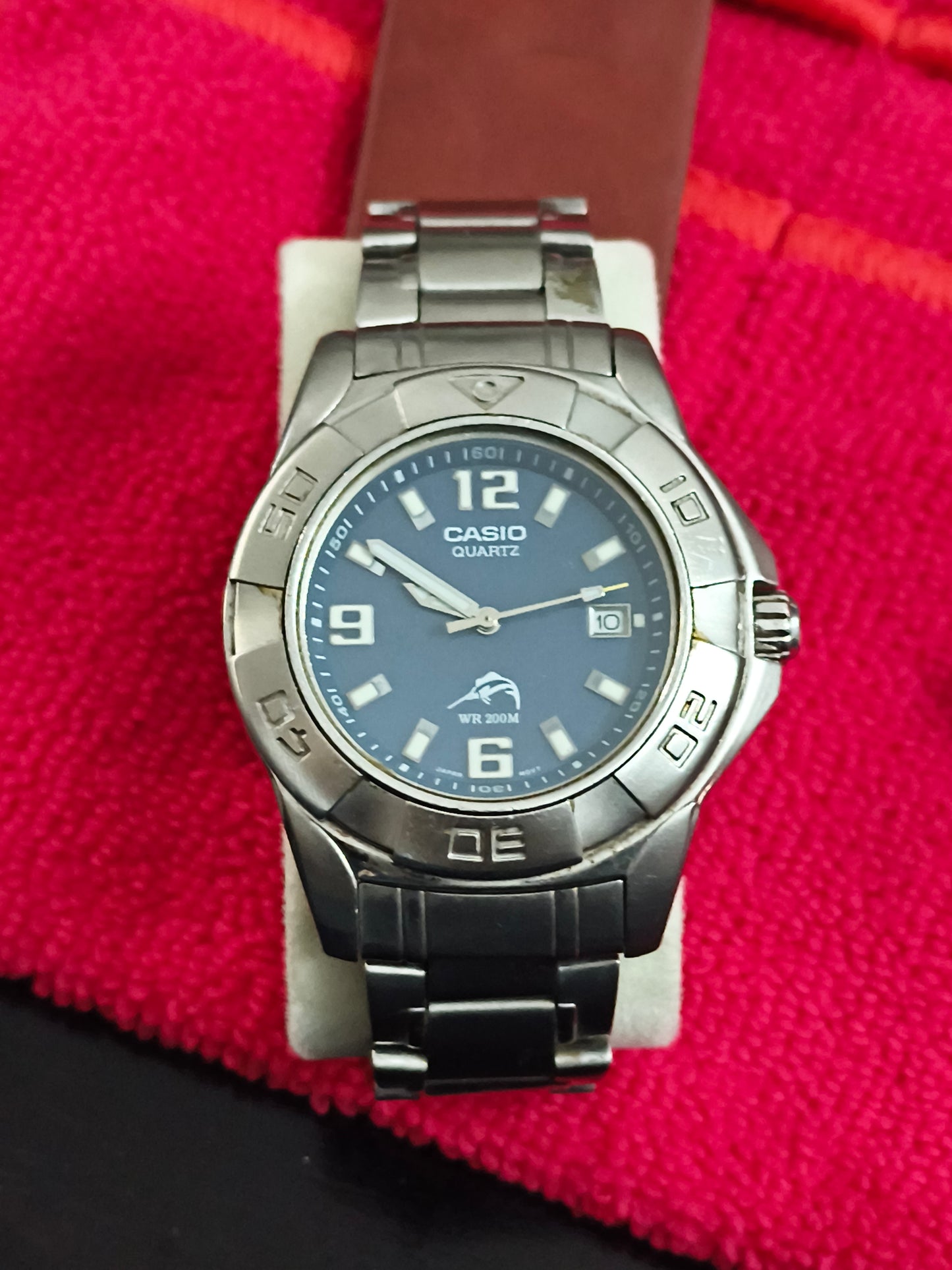 Casio Duro Marlin Neo-Vintage Watch with Blue Dial