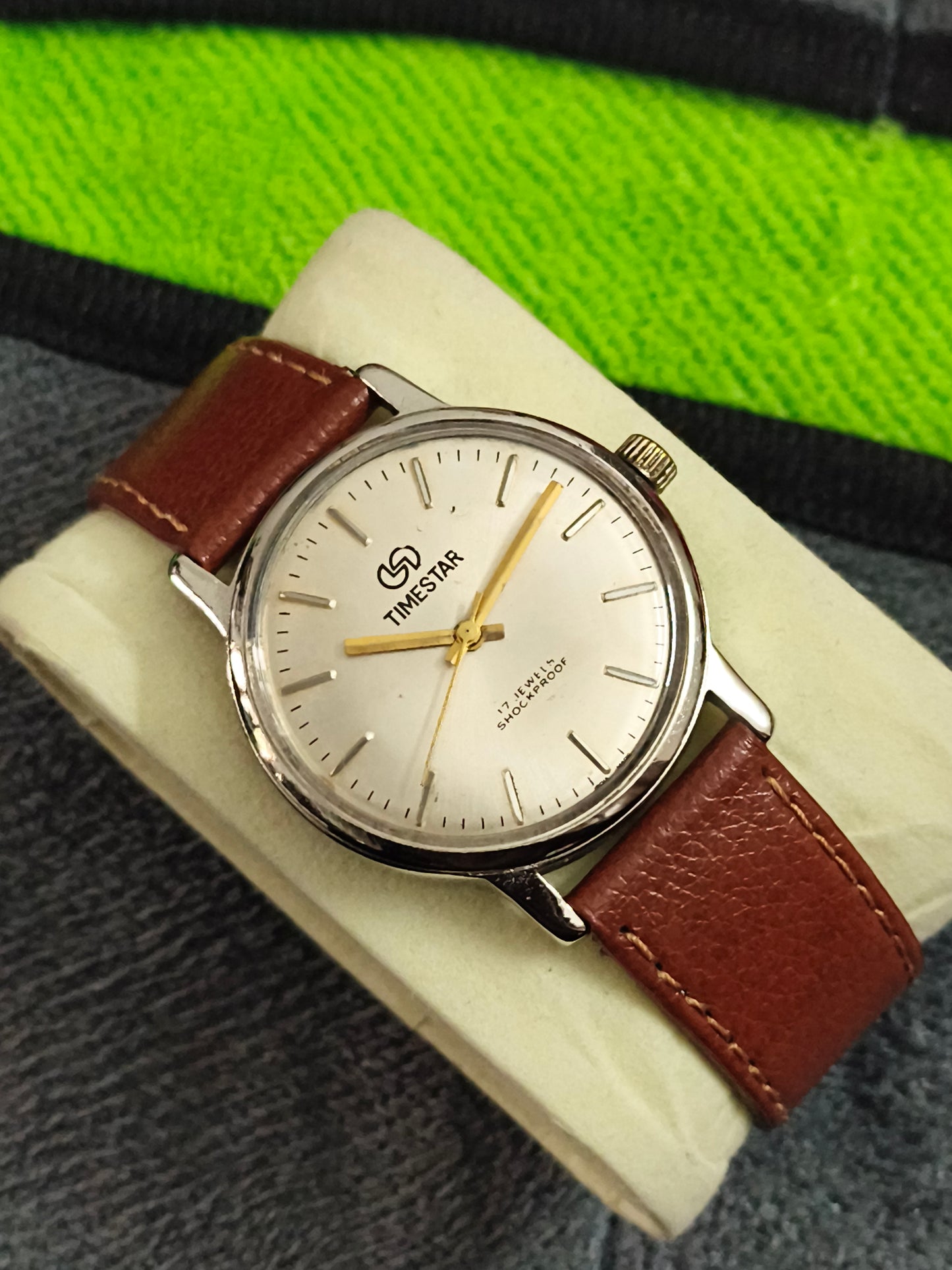 Timestar Vintage Mechanical Hand-wound Watch