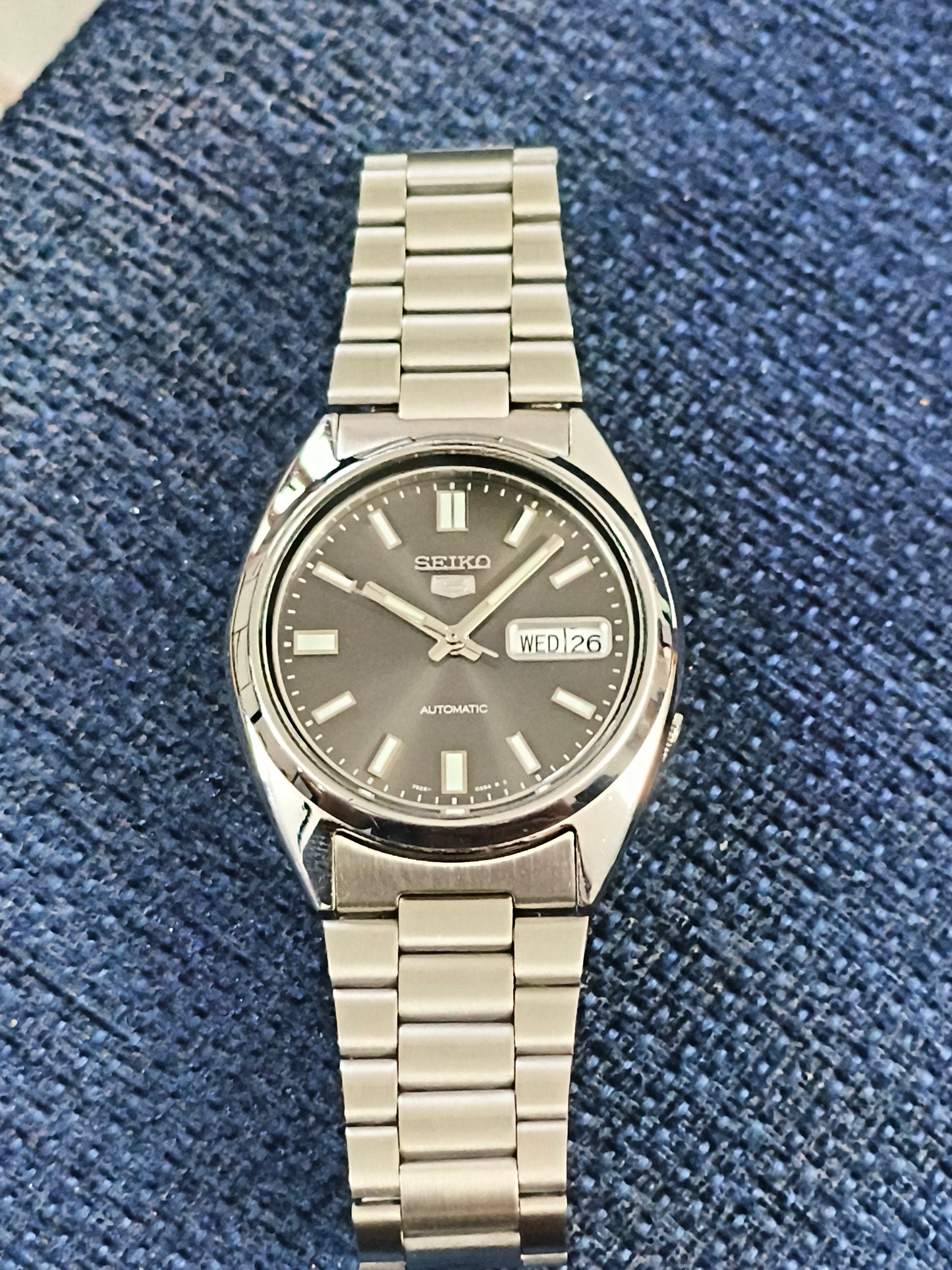 Seiko 5 Automatic SNXS79K1 Watch, NOS/Mint Condition