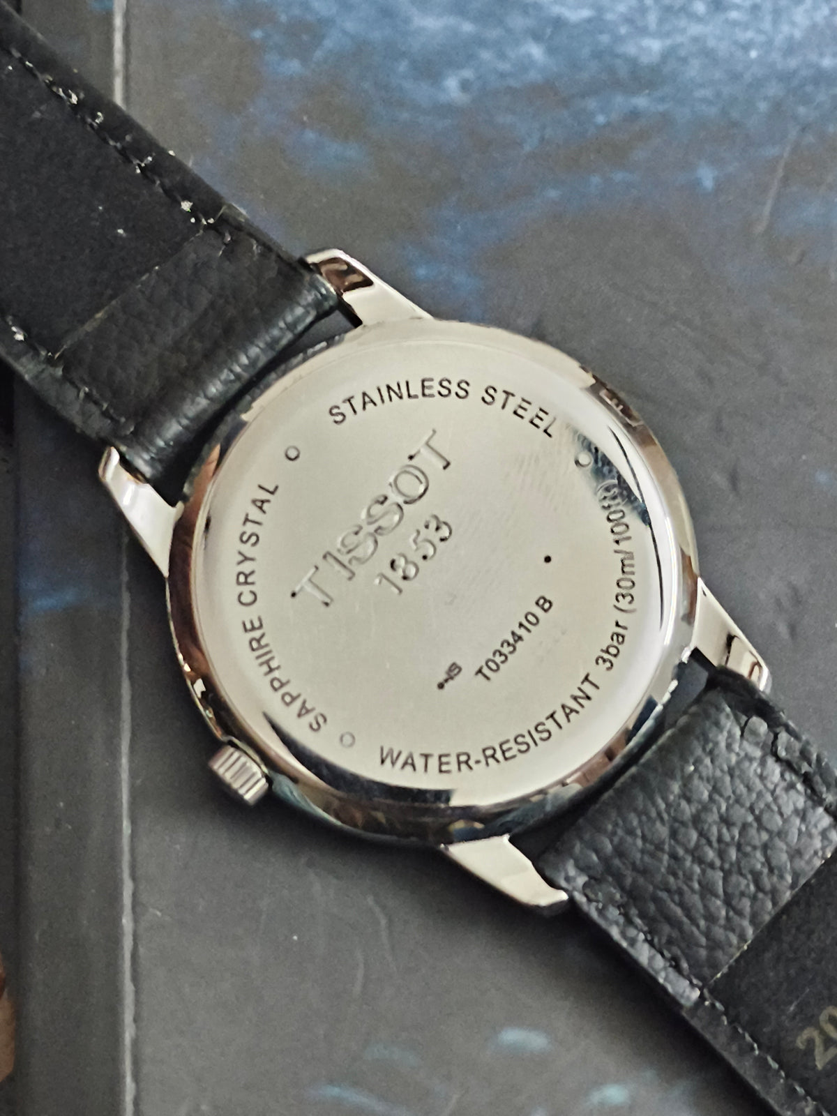 Tissot 1853 Quartz Watch Neo-Vintage with a White Dial