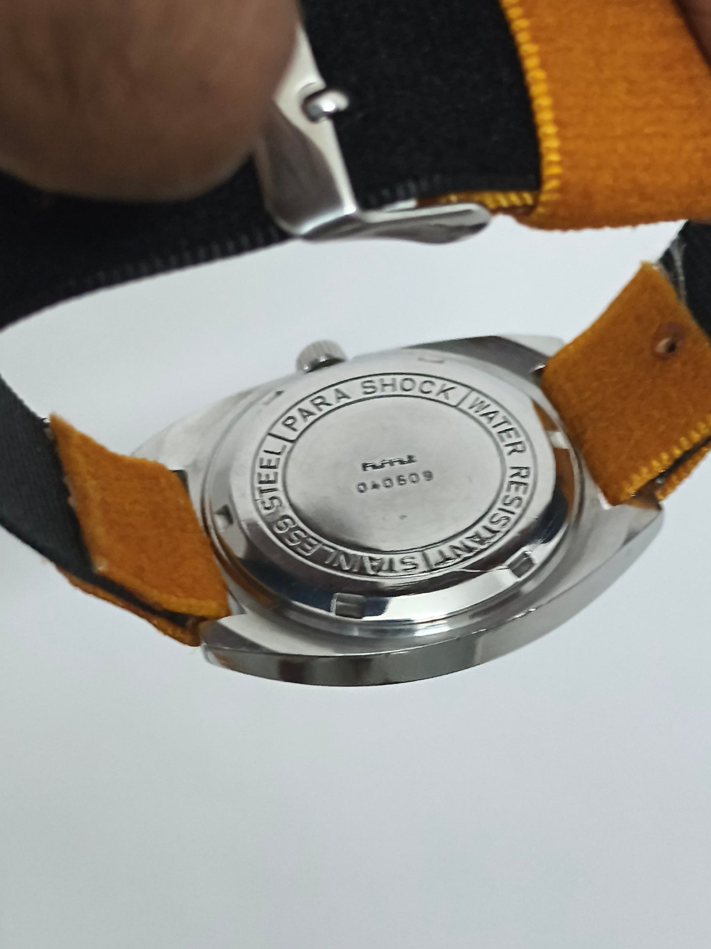 HMT Avinash Mechanical Watch with White Dial